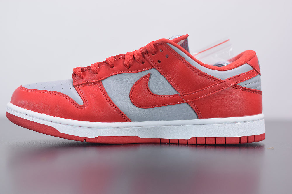 DUNK LOW RED/GREY image 7