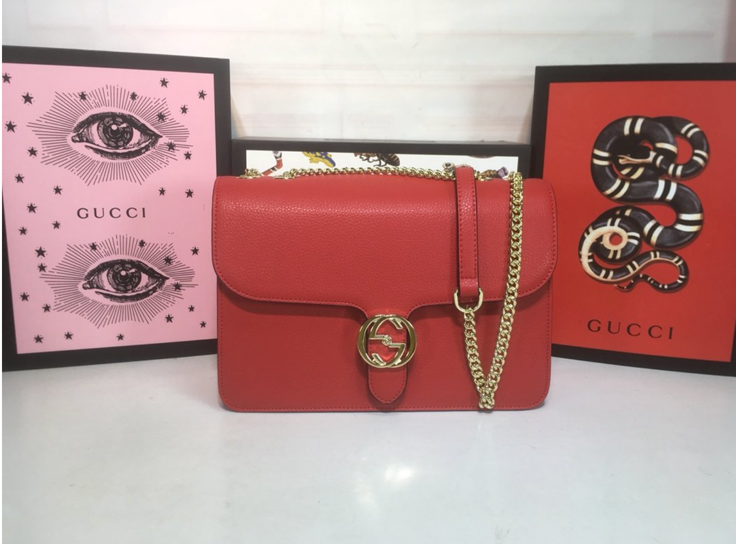 RED G BAG image 1