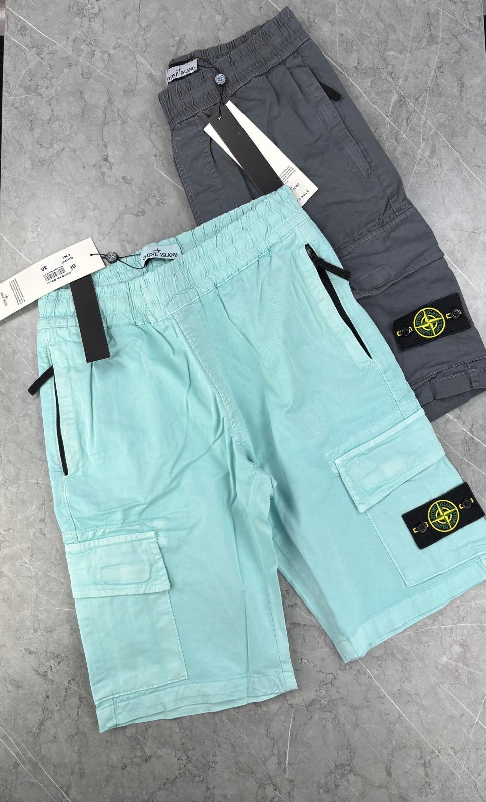 Stone Cargo Shorts image 2