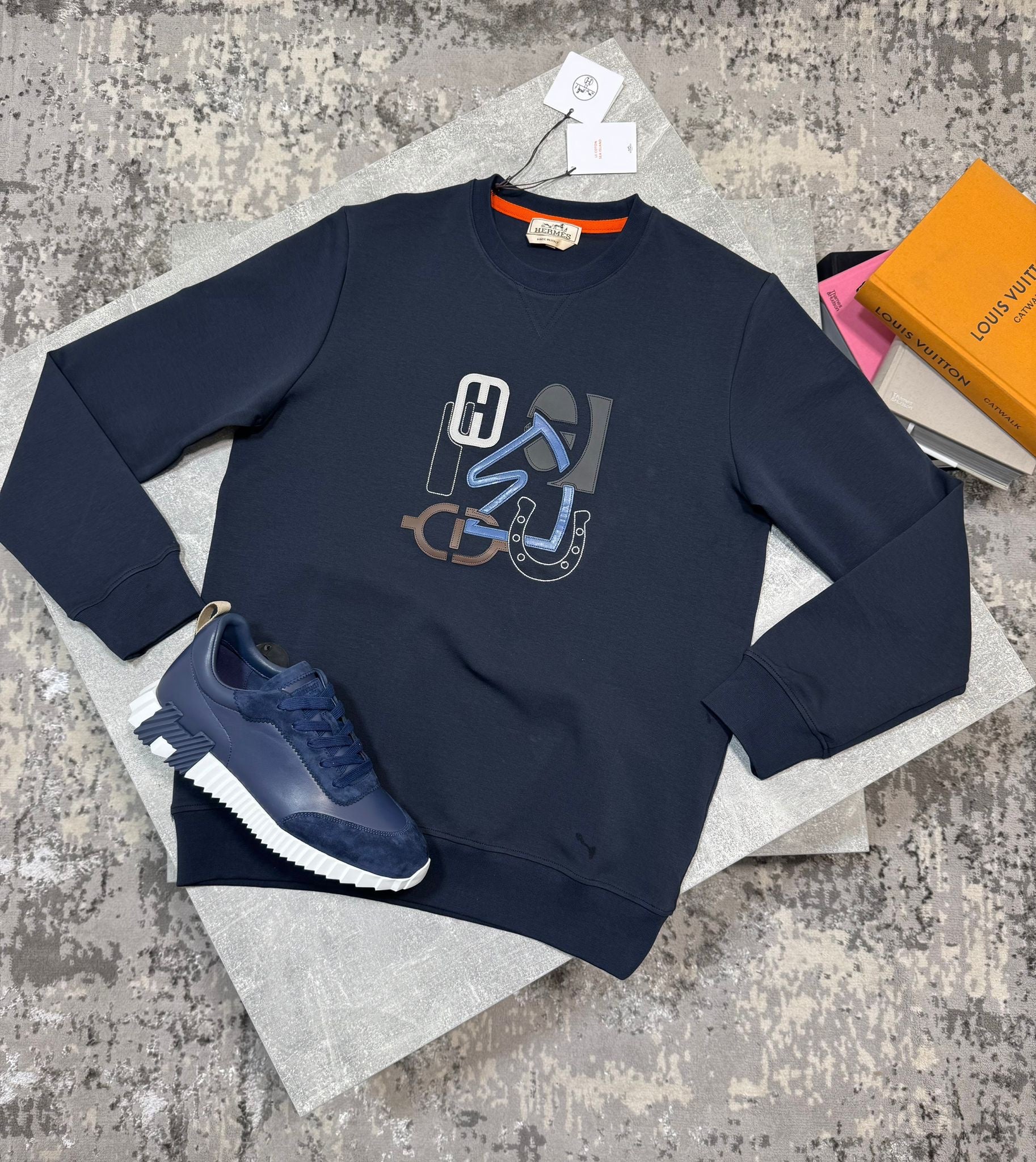 Hermes Jumper Navy image 0