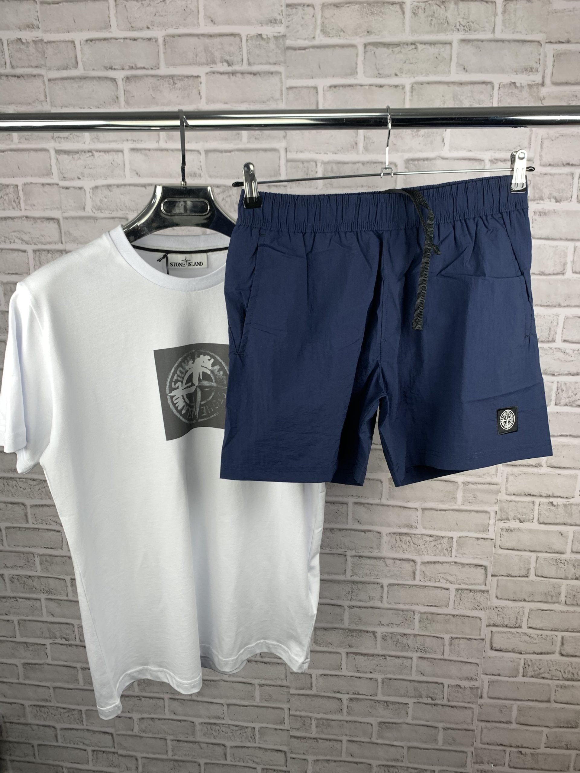 STONI WHITE BLUE SET image 0