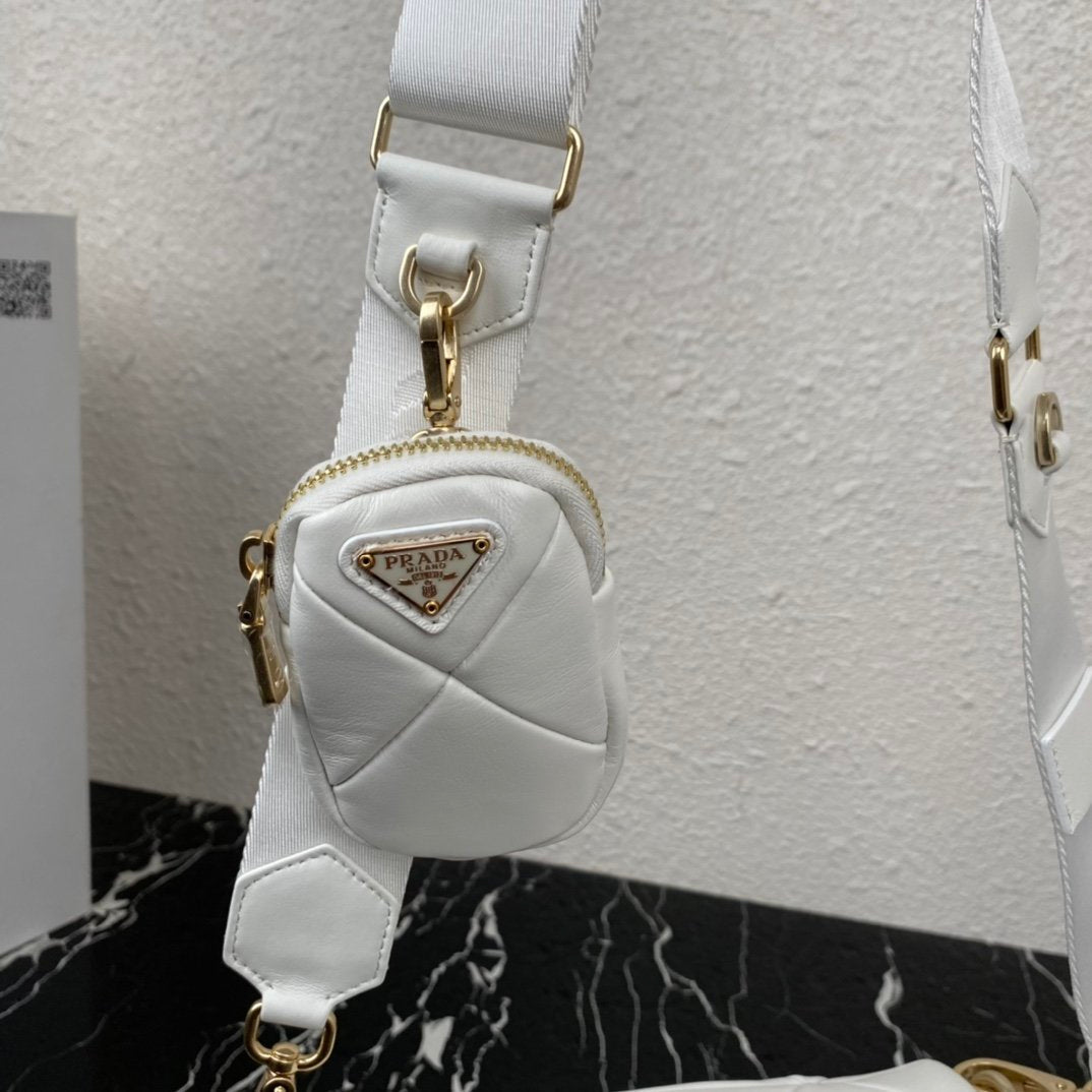 PDA WHITE SHOULDER BAG image 3