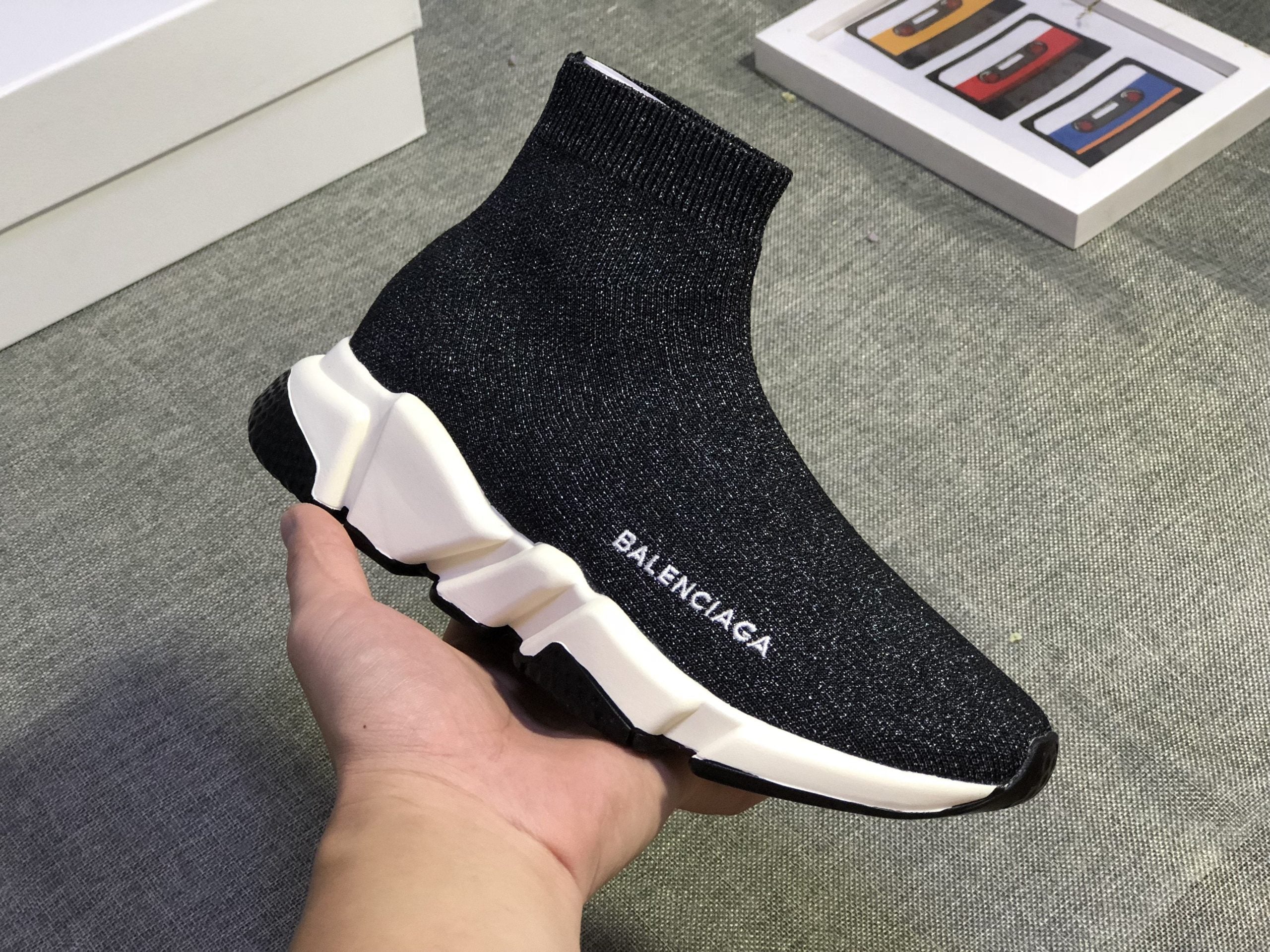 SPEED RUNNER SPARKLE BLACK image 4