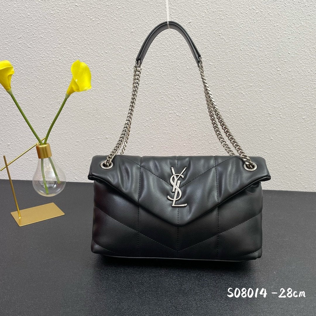 SYL BLACK SHOULDER BAG image 4