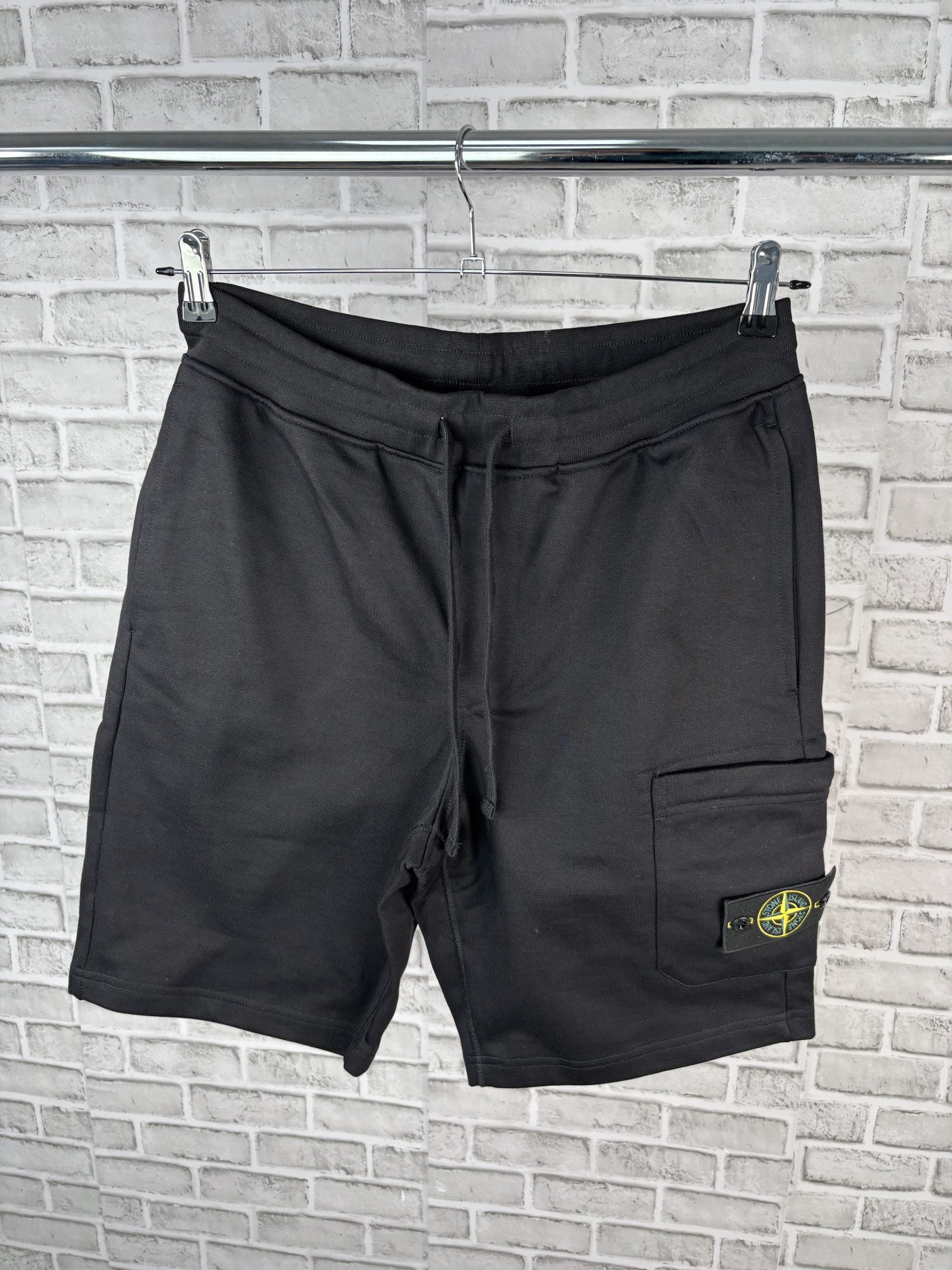 STONI COTTON SHORT BLACK - L image