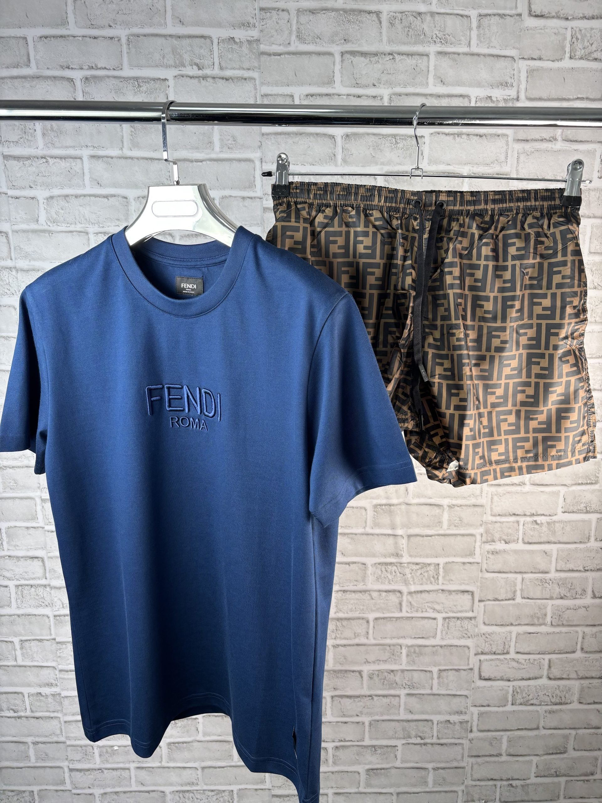 FEND TEE NAVY SET image 0