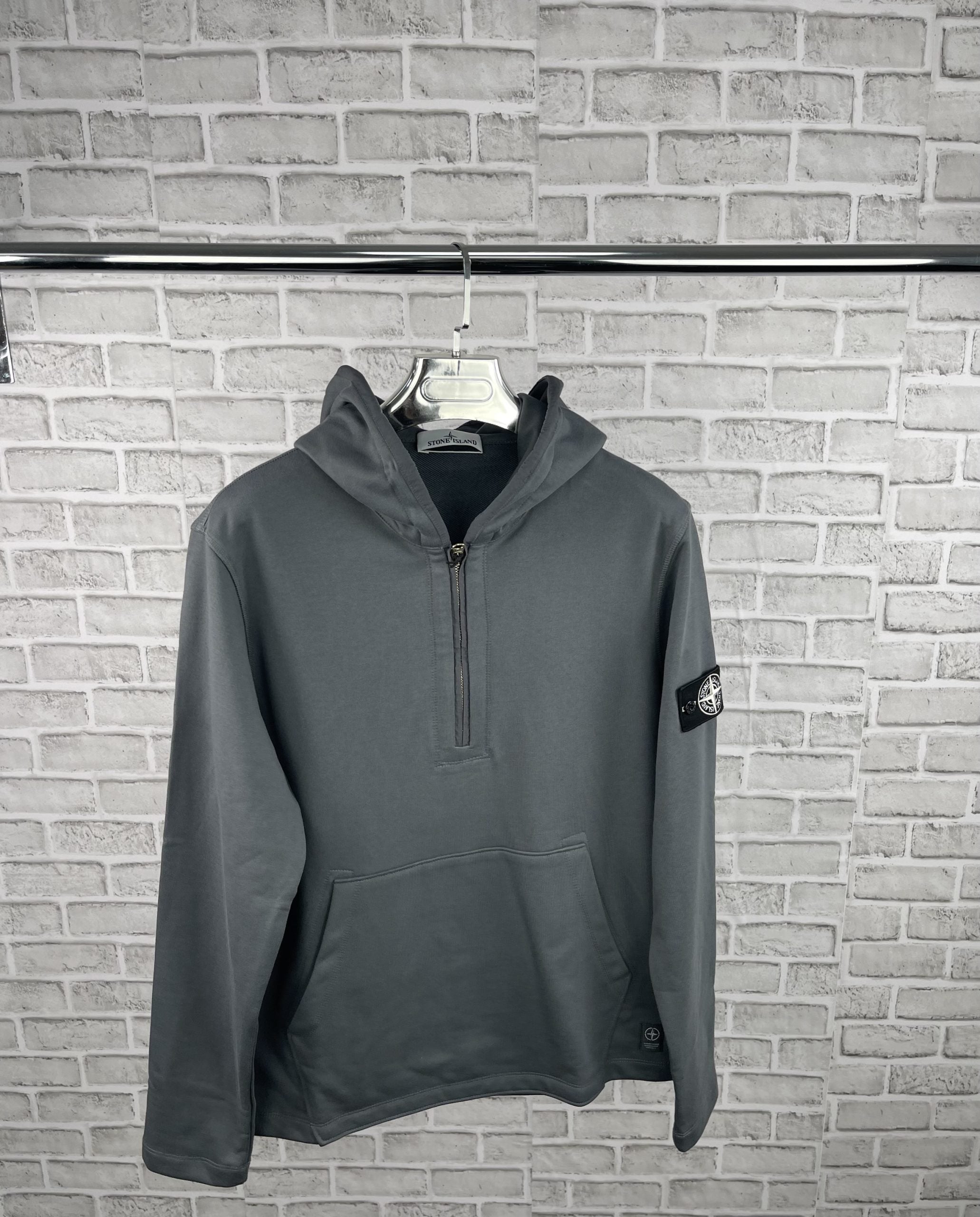Stone 1/4 Zip Hoodie image 1