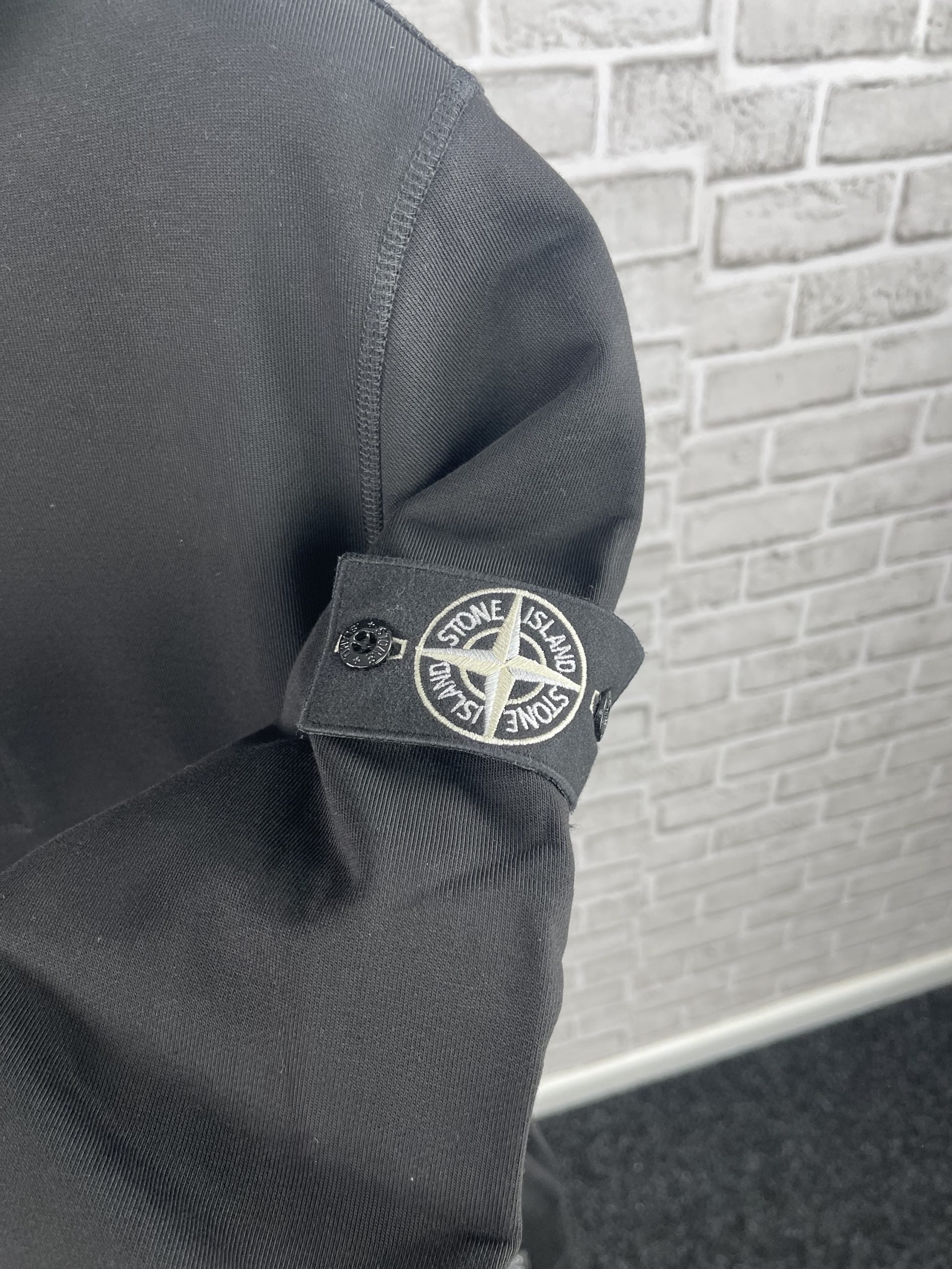 Stone 1/4 Zip Hoodie image 2