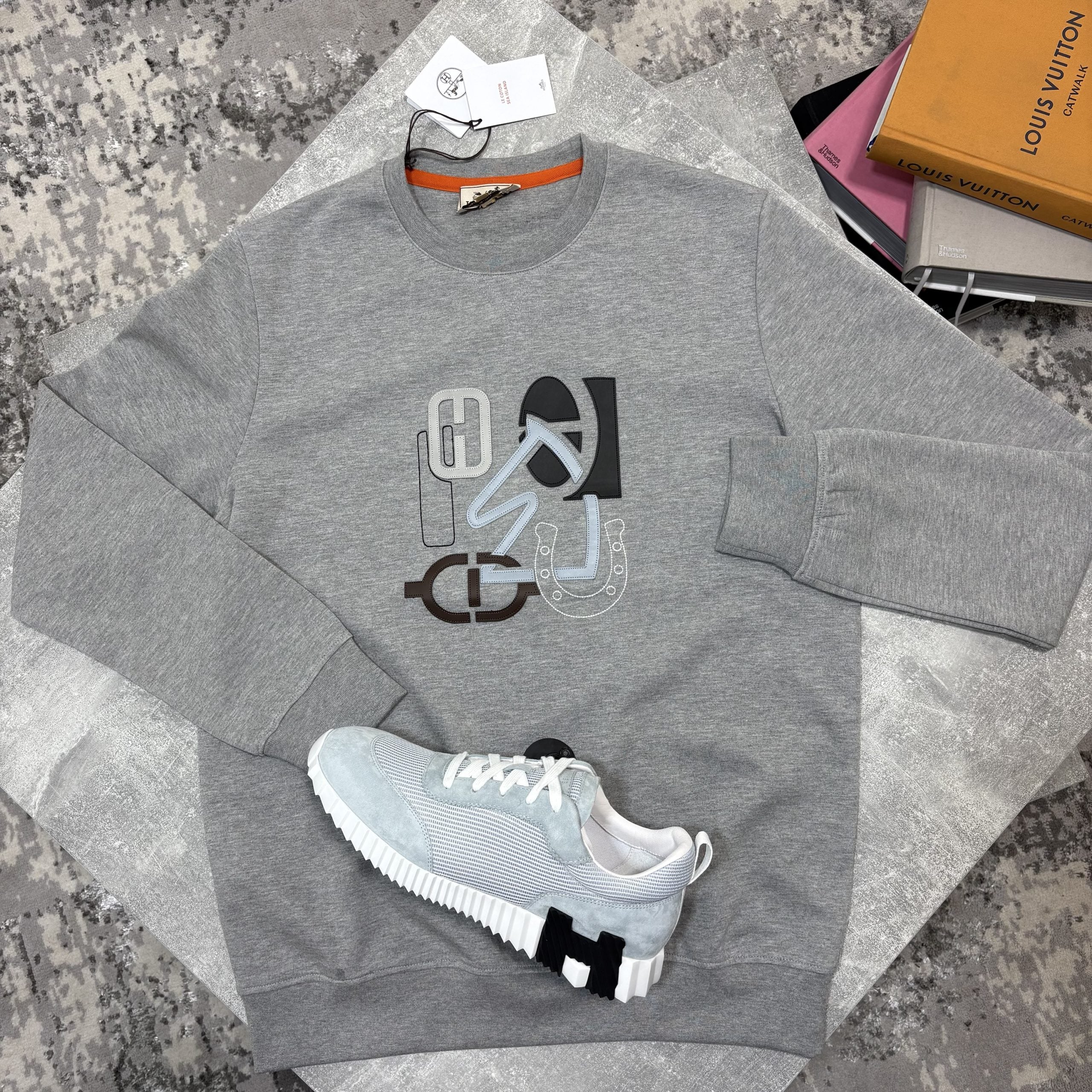 Hermes Jumper Grey image 1
