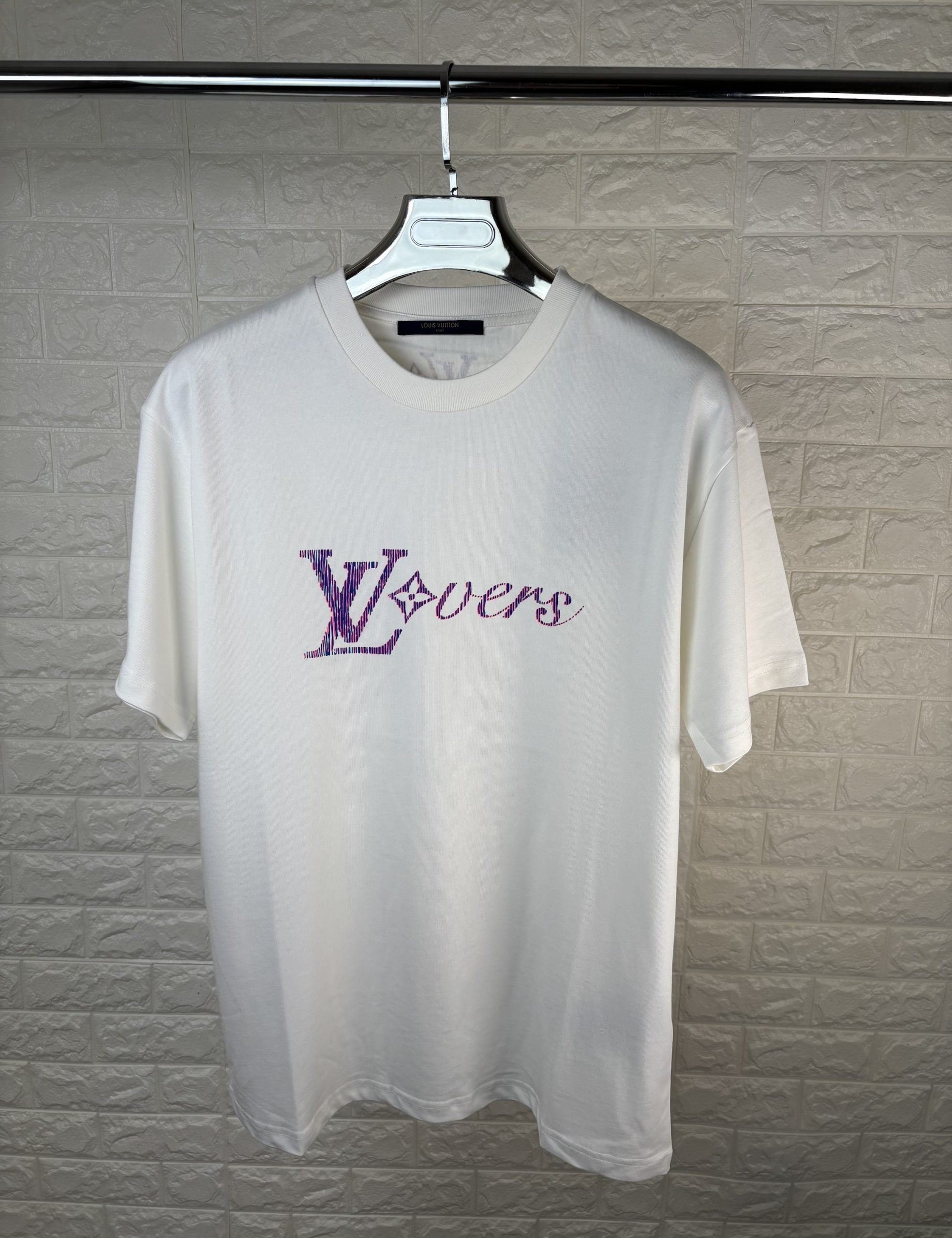 Lv tee white image 0