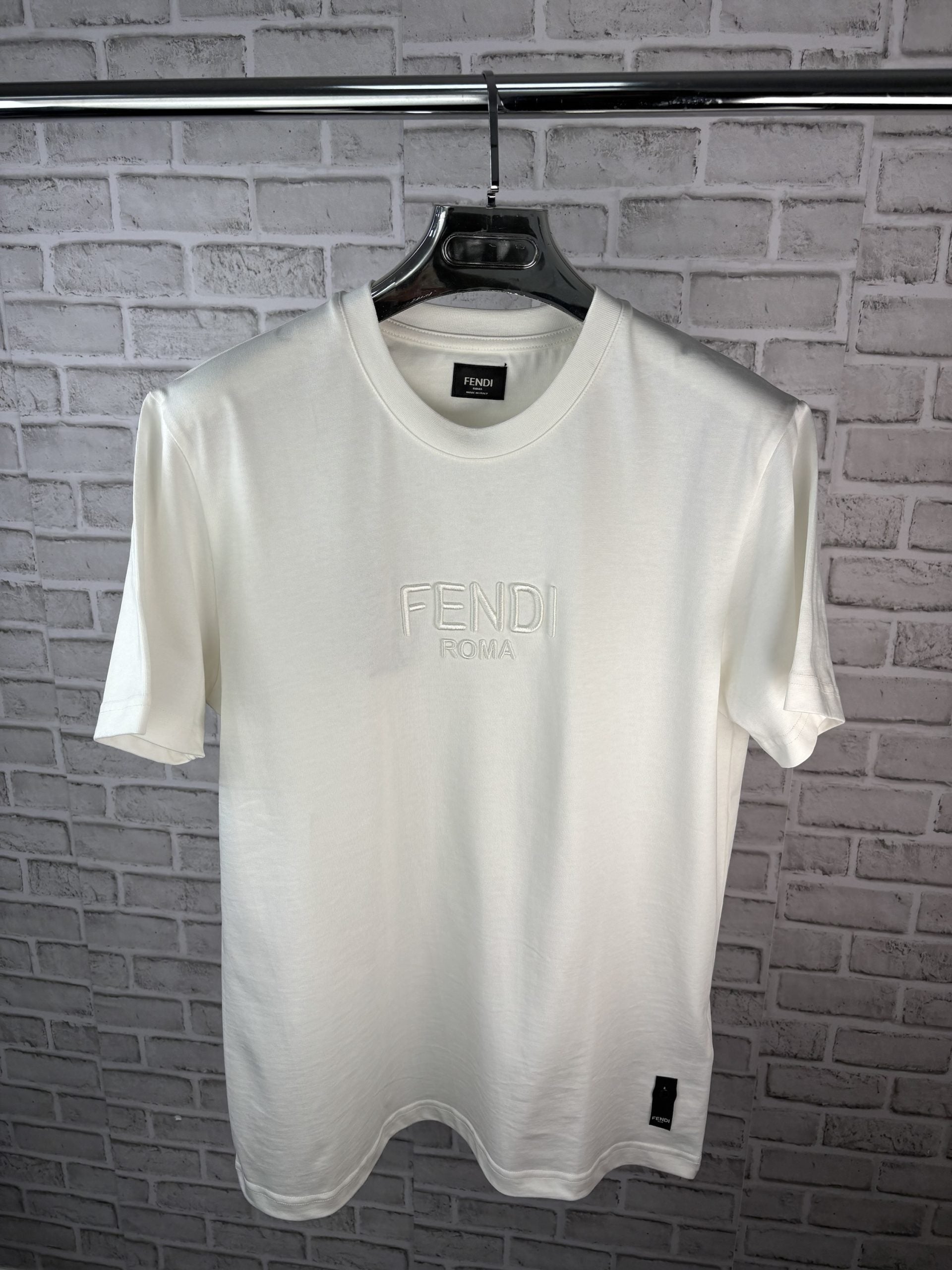 FEND TEE WHITE image 0