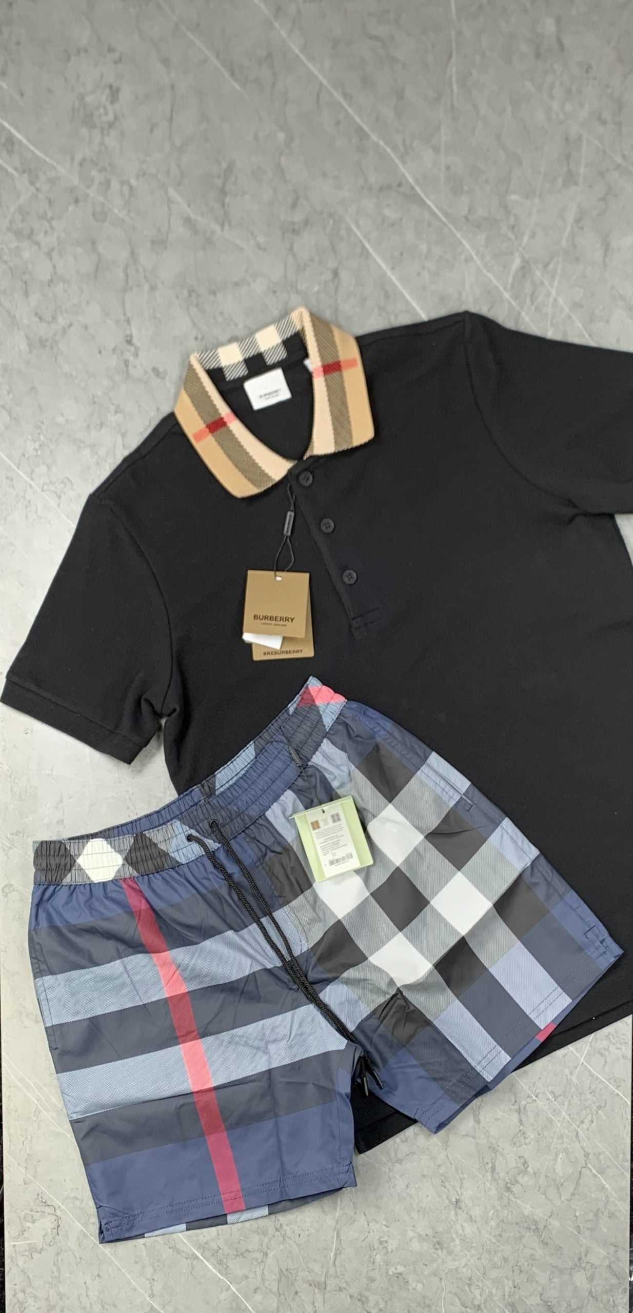 BB SET BLUE BLACK - XL image