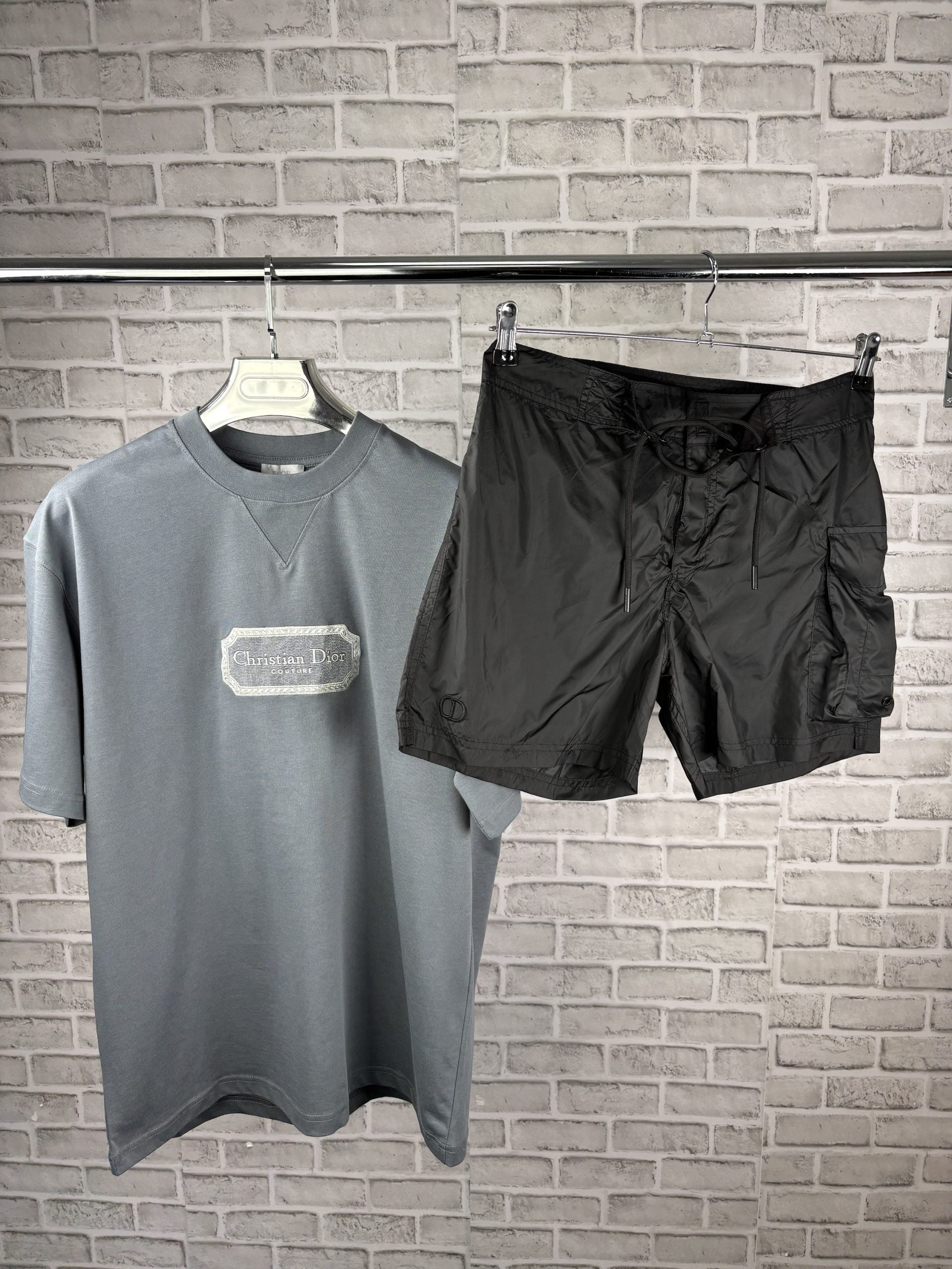 DIOR GREY BLACK SET image 0