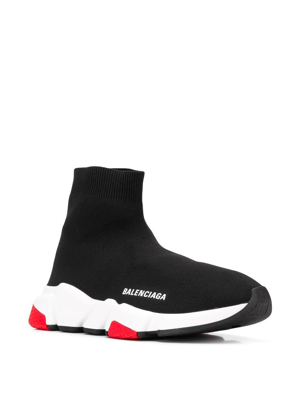 SPEED RUNNER BLACK RED/SOLE image 3