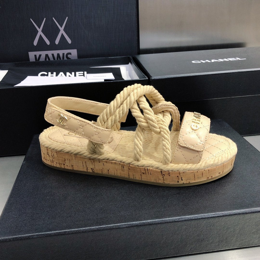 CHNL CORD SANDAL image 4