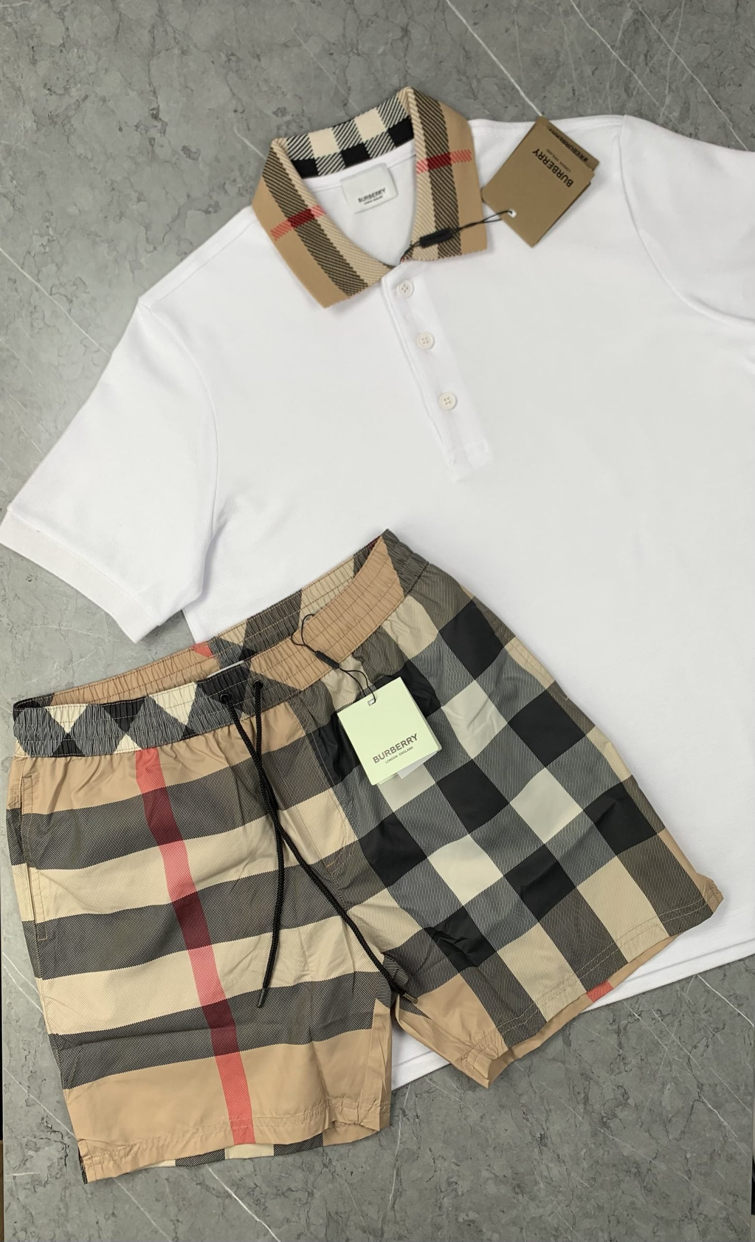BB SET BEIGE WHITE image 0