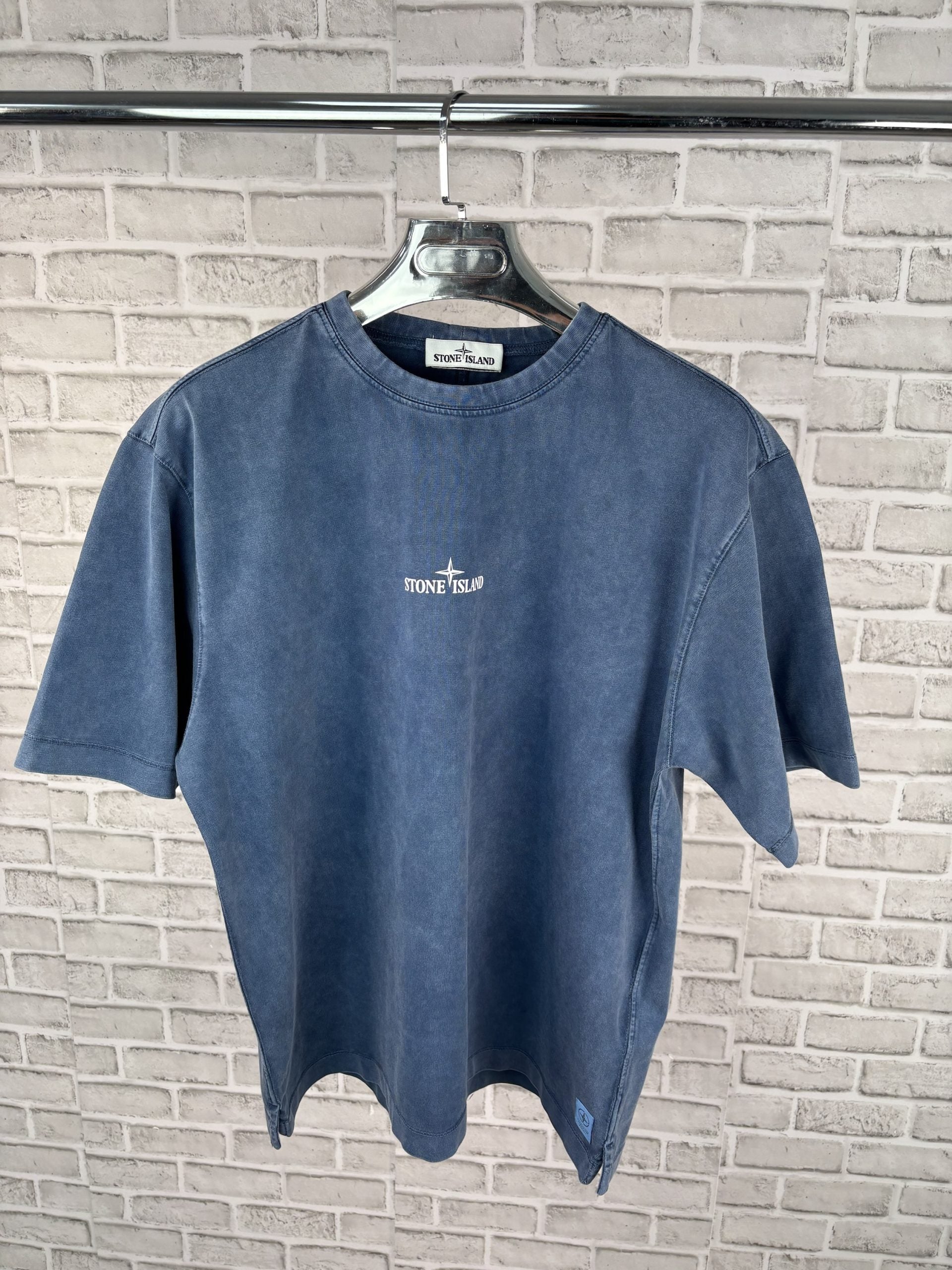 STONI ORGANIC TEE BLUE image 0