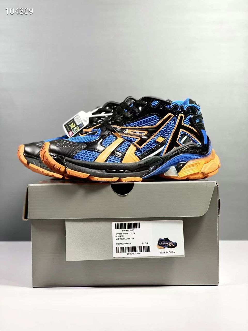 CIAGA BLUE/OR RUNNER image 3