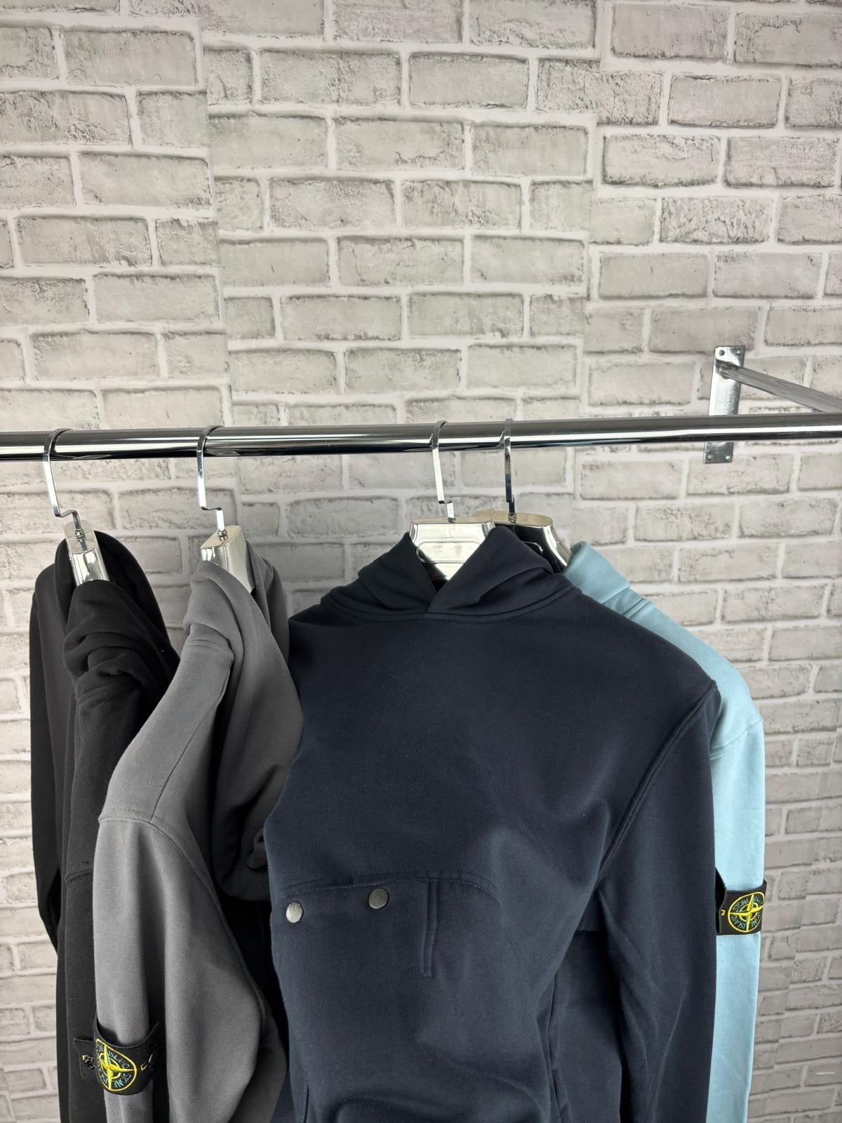 Stone Hoody Navy image 1