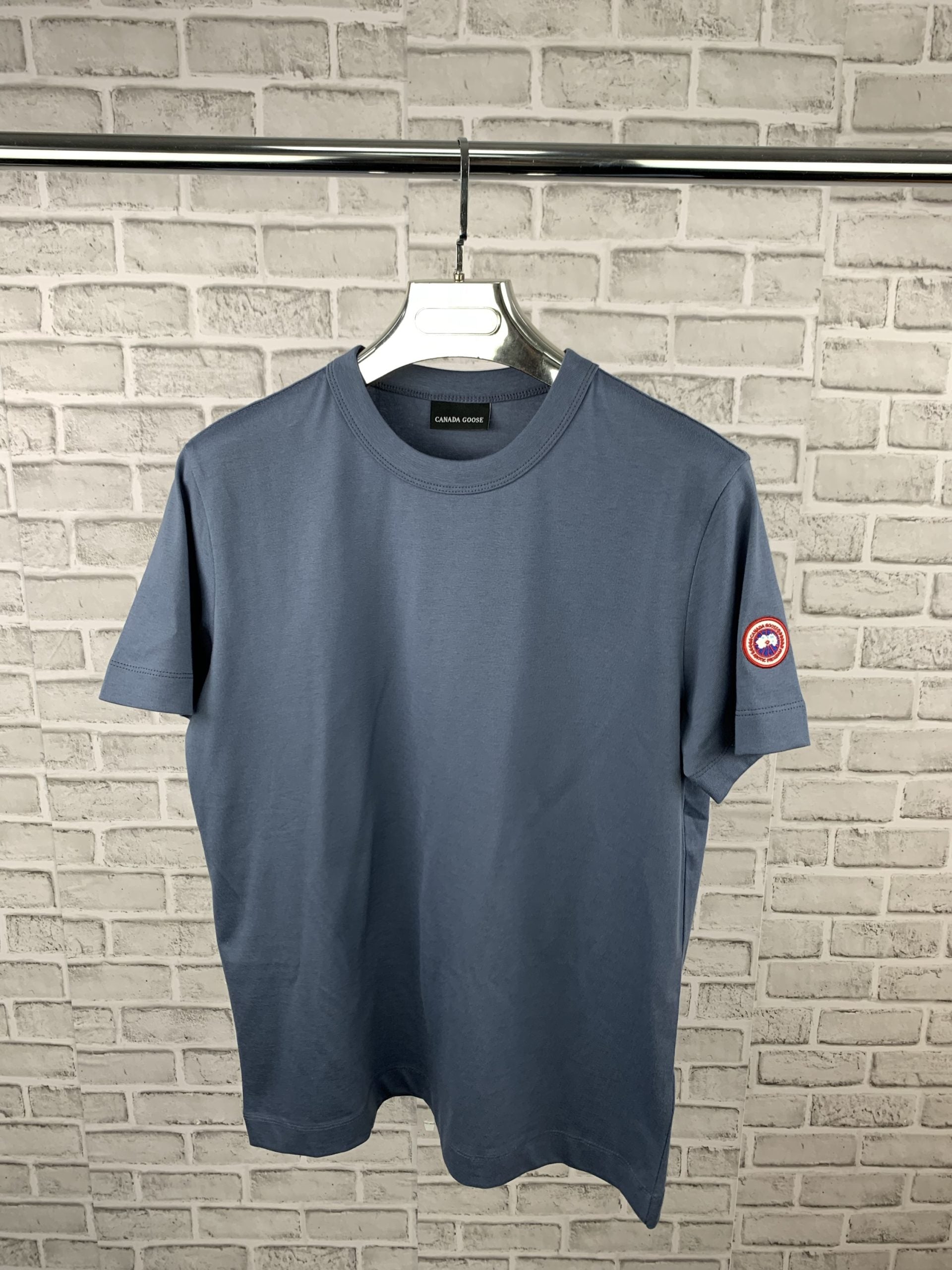 GOOSE TEE BLUE image 0