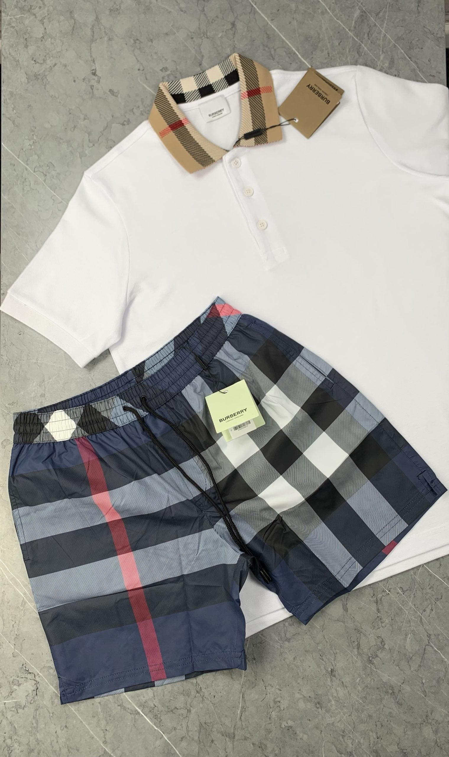 BB SET BLUE WHITE - S image