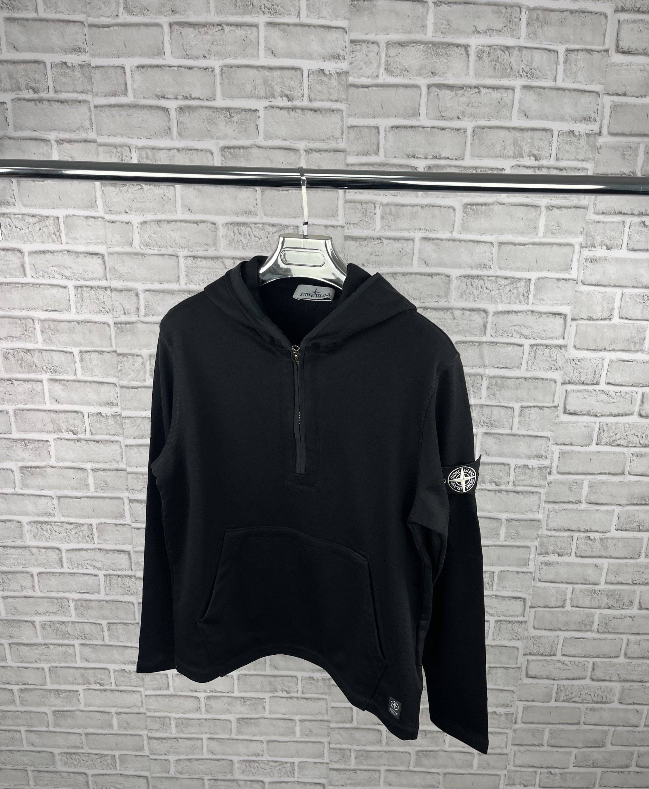 Stone 1/4 Zip Hoodie image 4