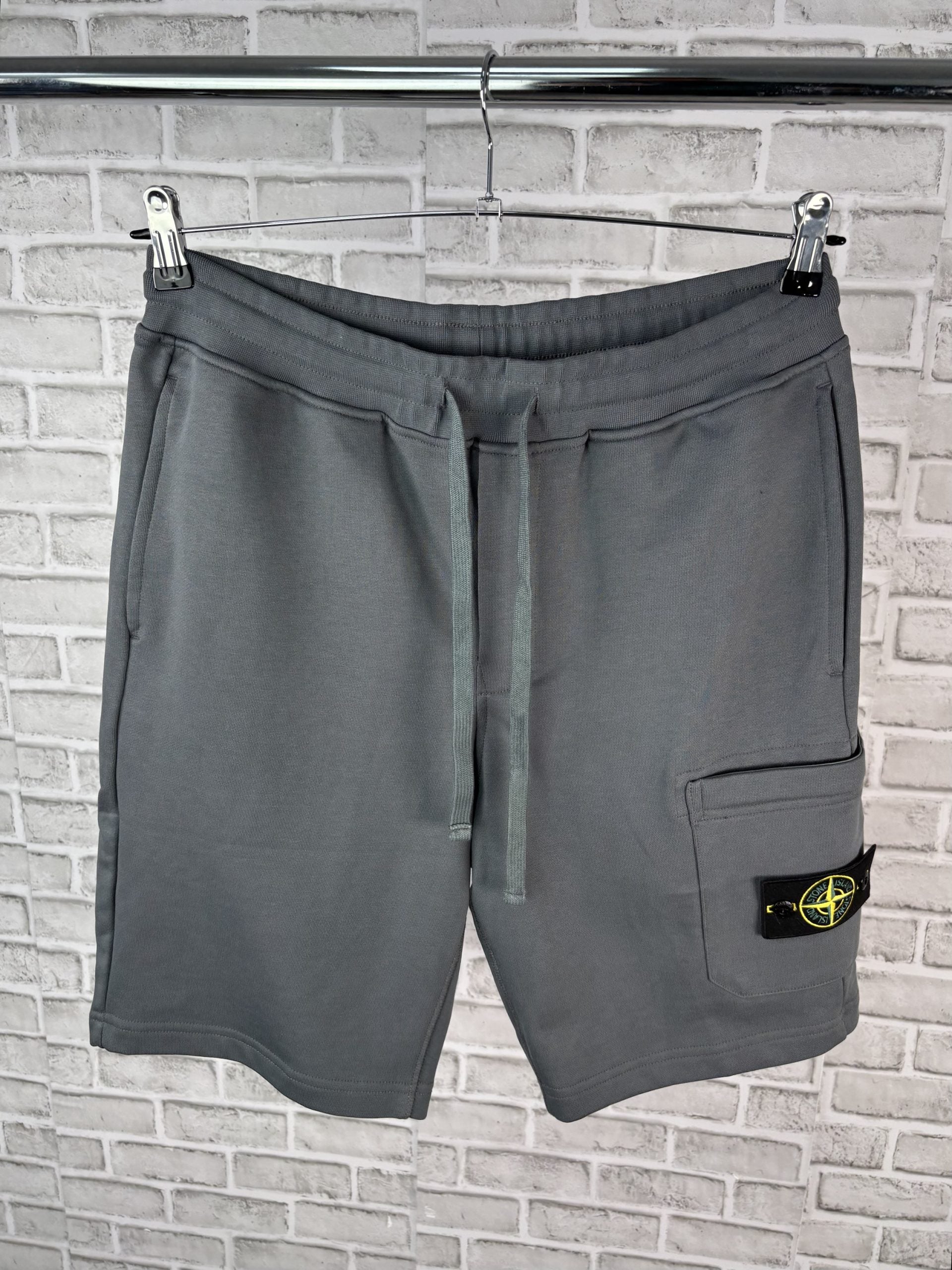 STONI COTTON SHORT DARK GREY image 0