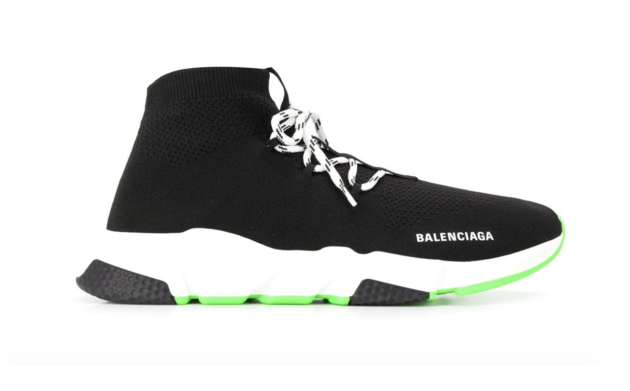 SPEED RUNNER LIME LACES image 0