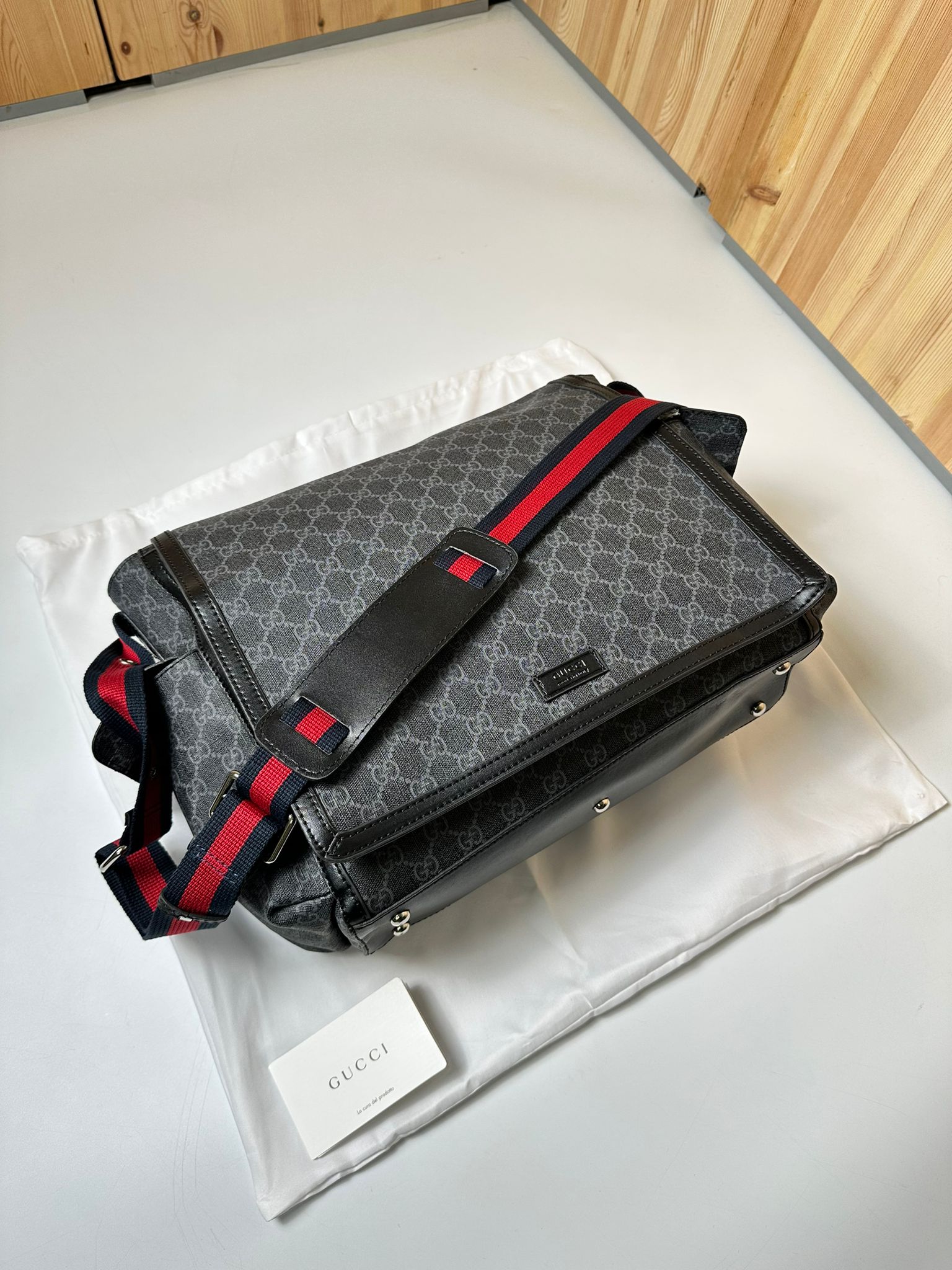 GUCCl BABY BAG BLACK image 5