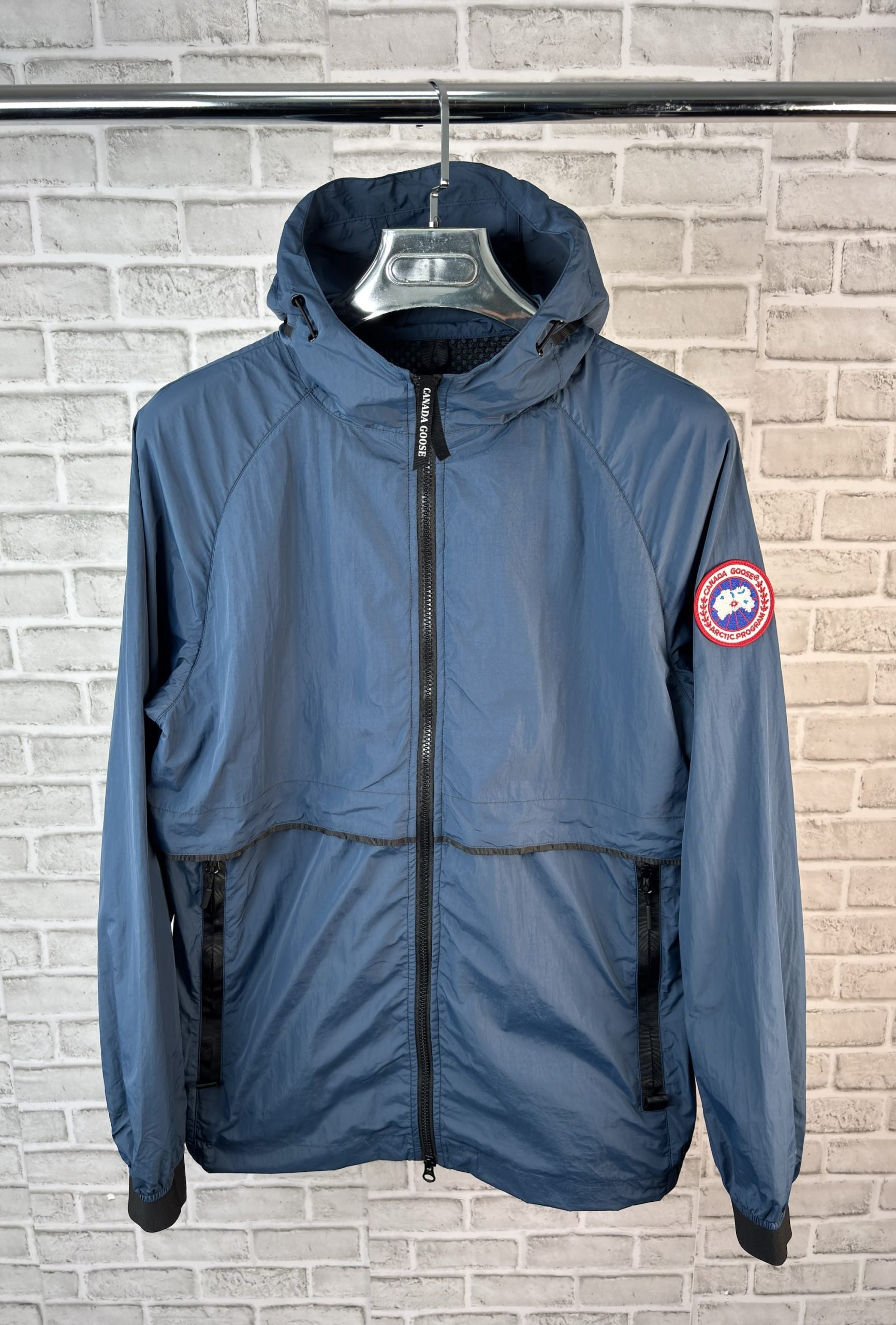GOOSE WINDBREAKER BLUE image 0