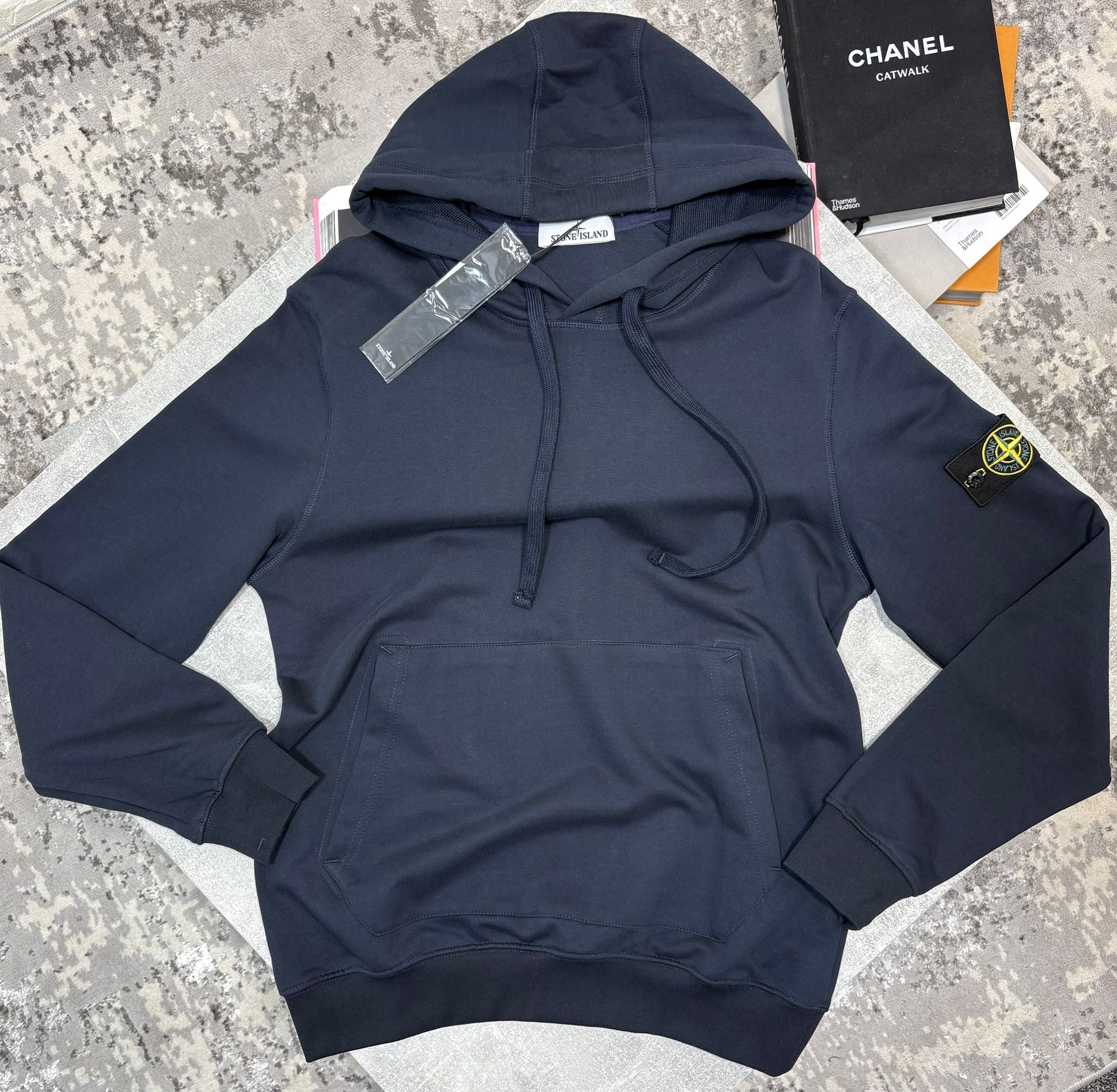 STONE HOODIE NAVY - S image