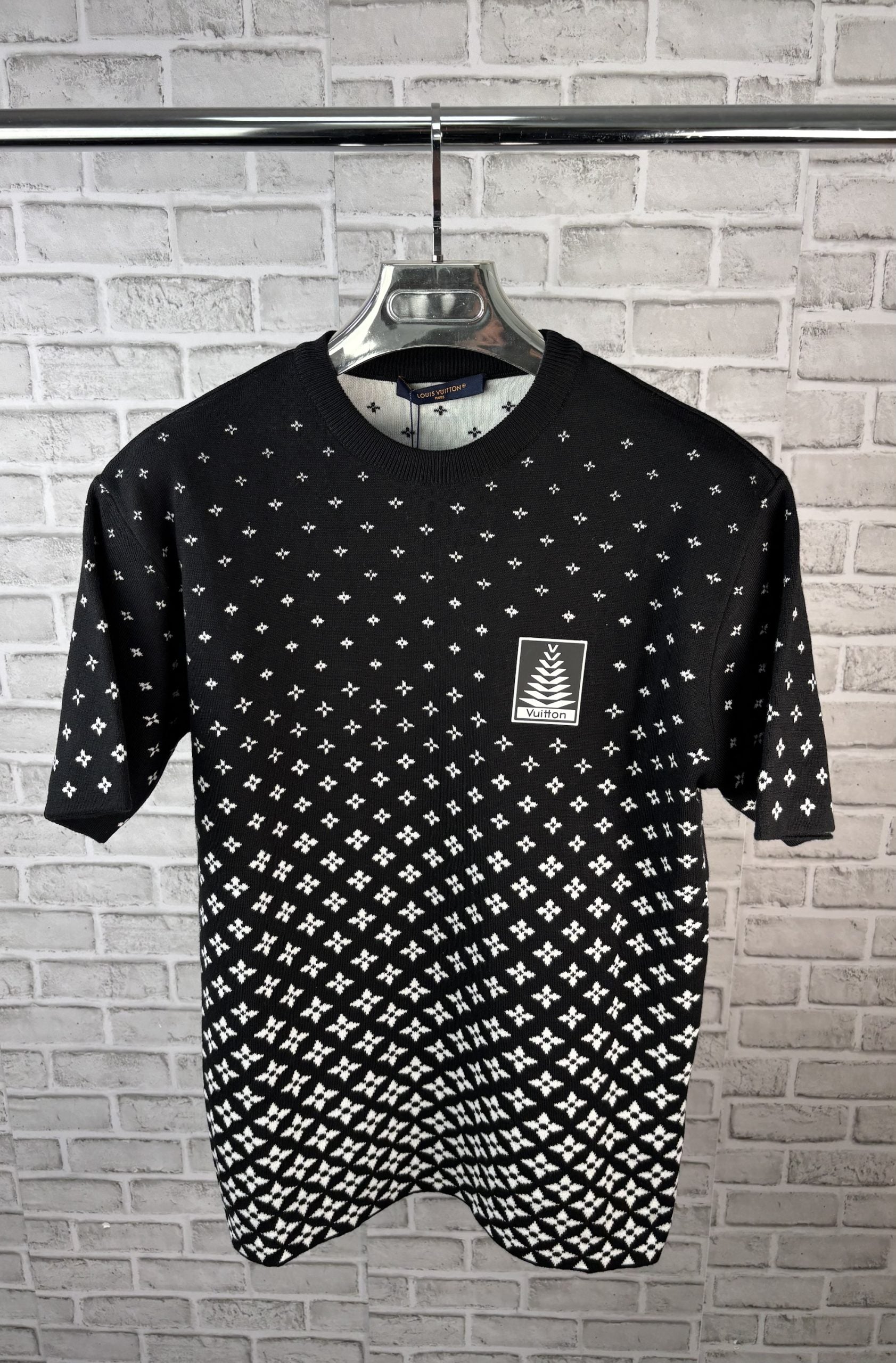LV KNITTED THICK BLACK - XL image