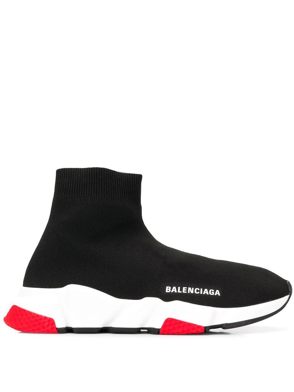 SPEED RUNNER BLACK RED/SOLE image 1