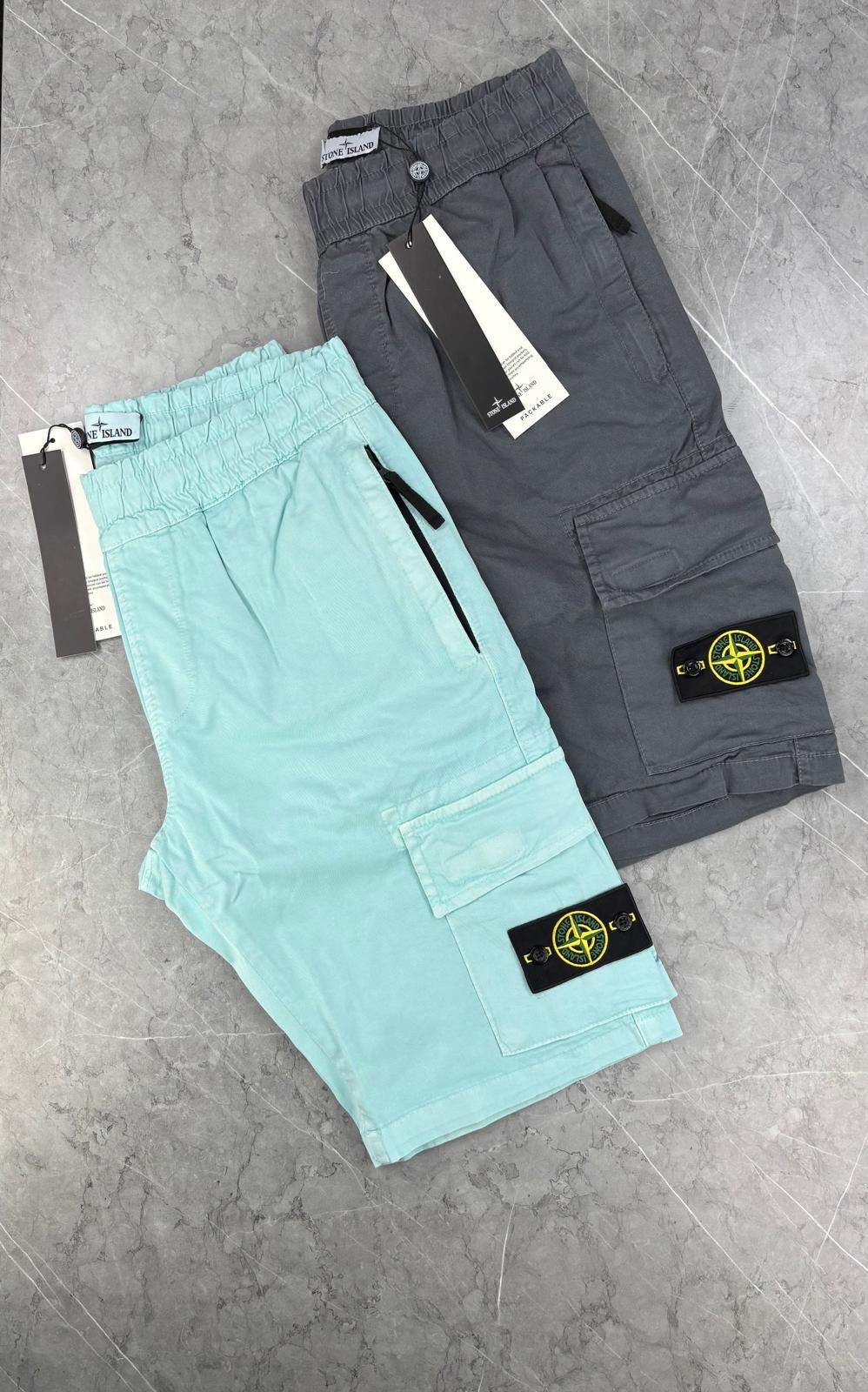 Stone Cargo Shorts image 0