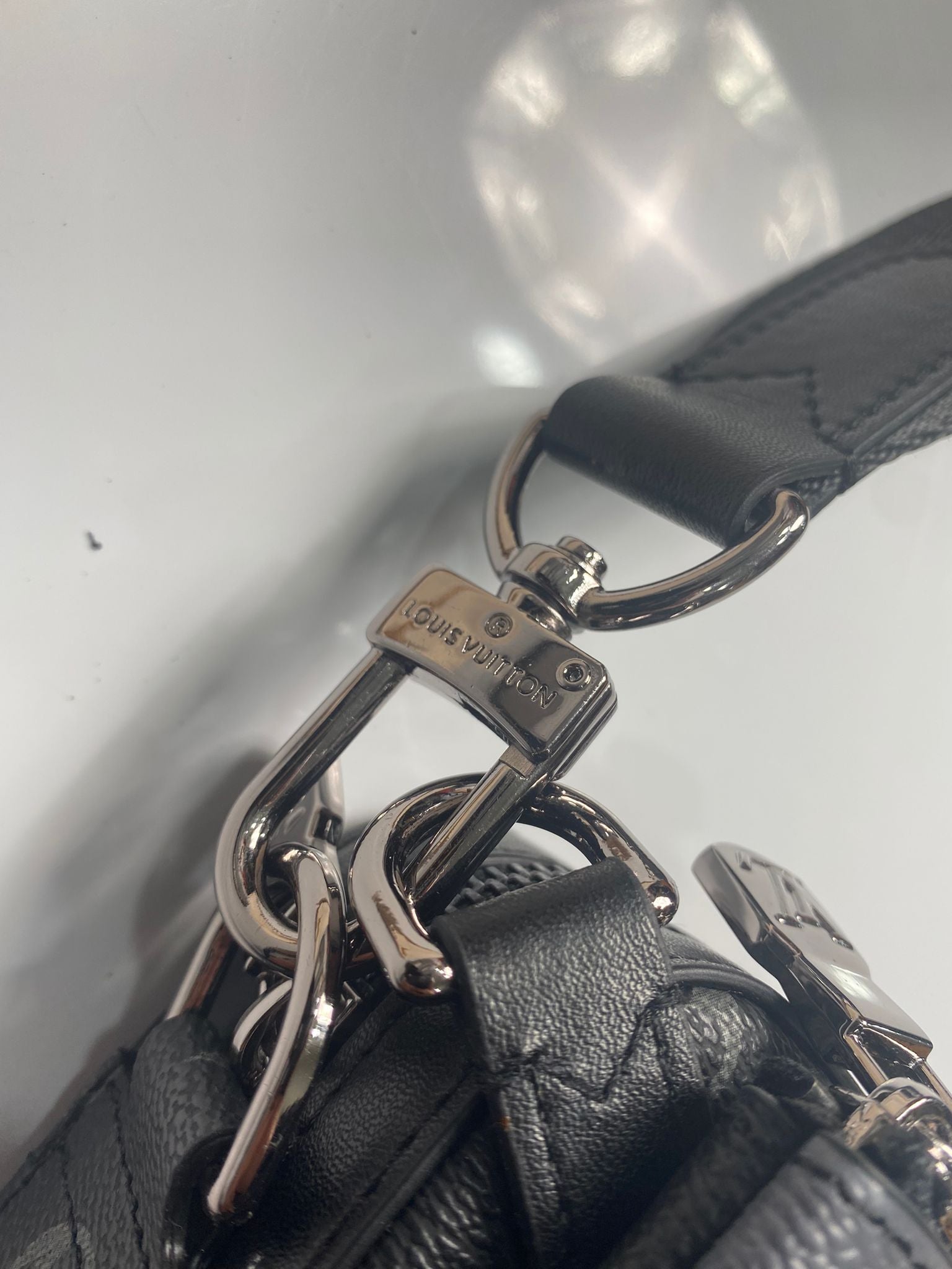 GREY LV BAG image 5