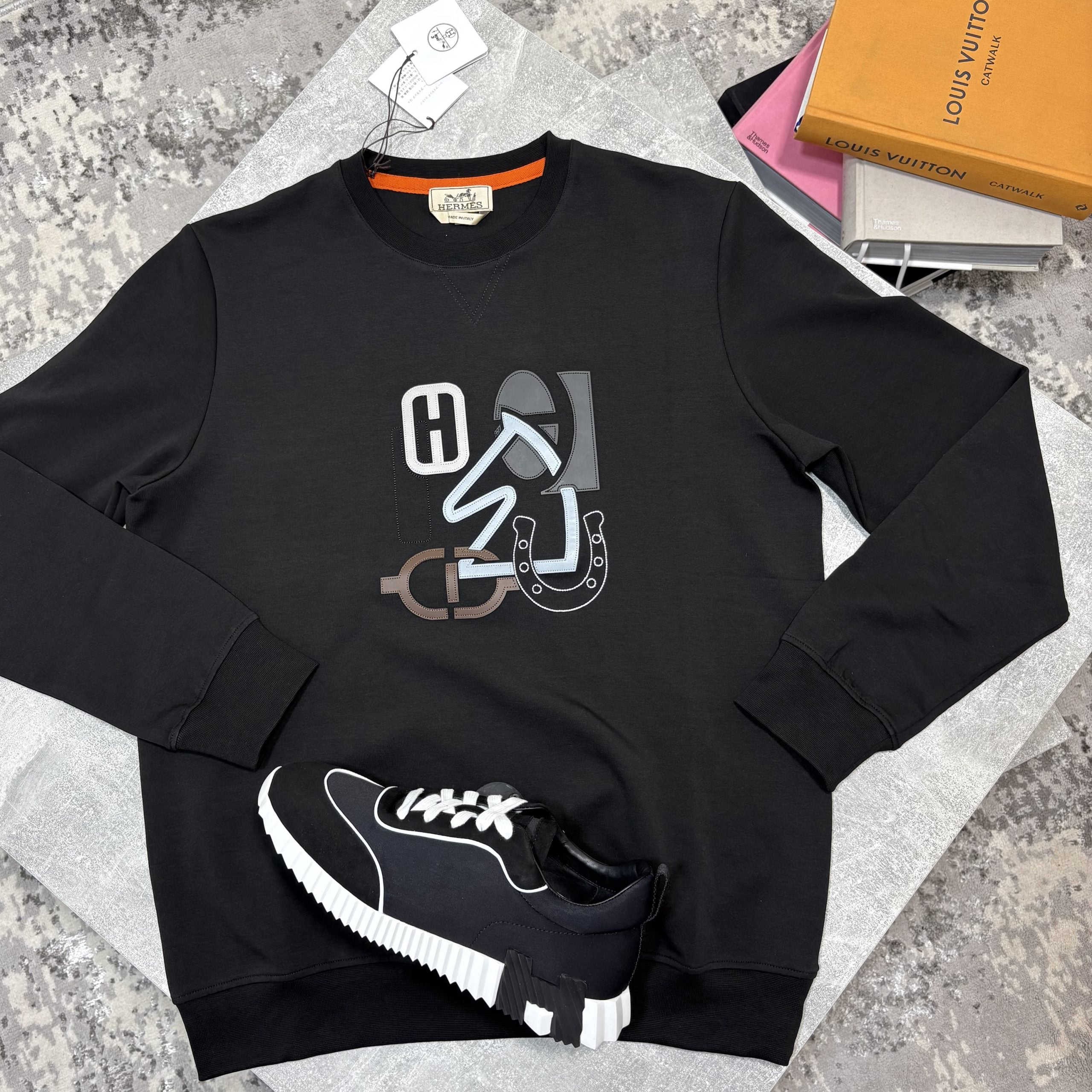 Hermes Jumpers Black image 0