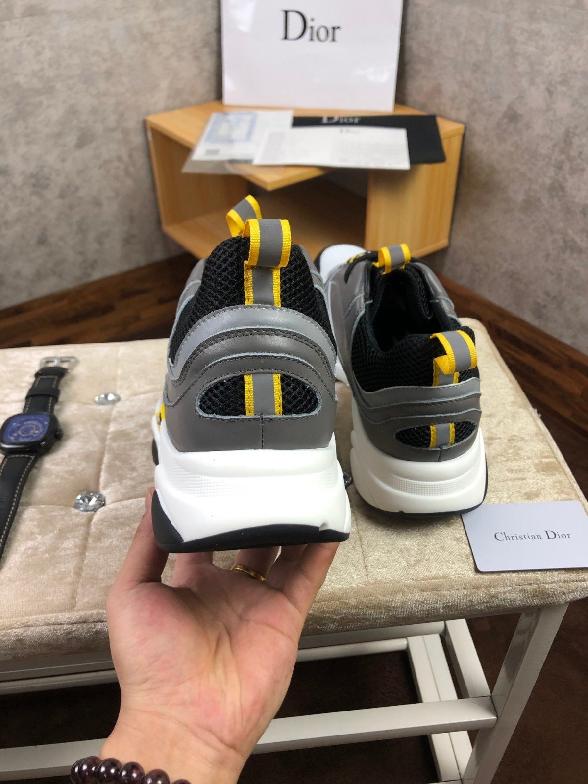B22 GREY/WHITE image 6
