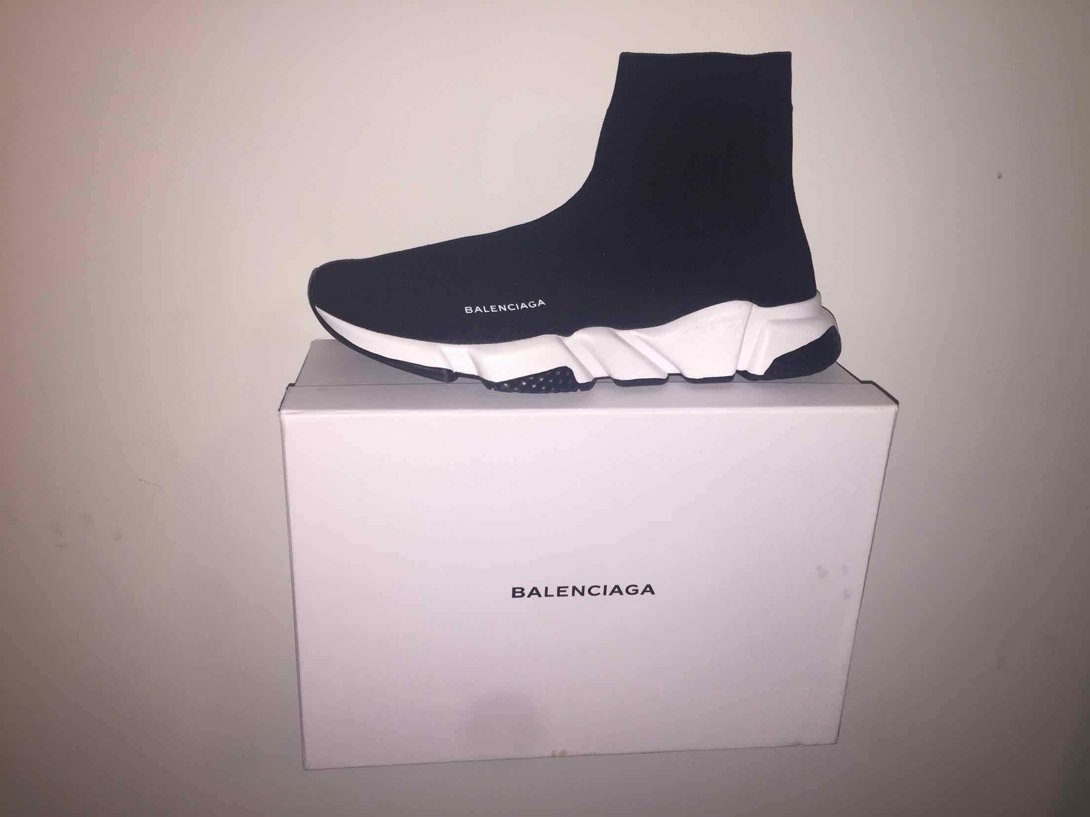 SPEED RUNNER BLACK W/SOLE image 2