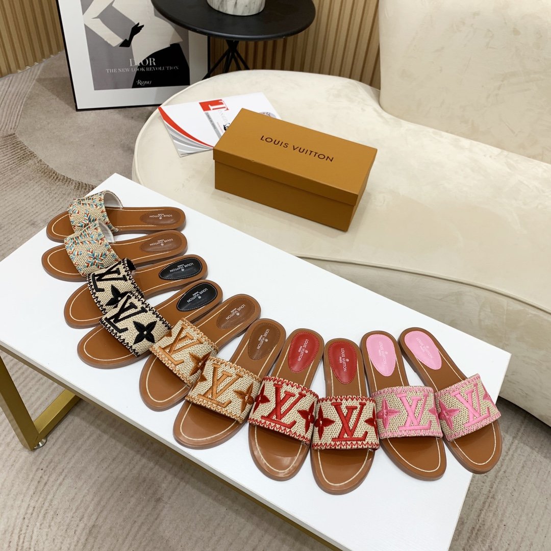 L-V WOVEN SLIDE image 2