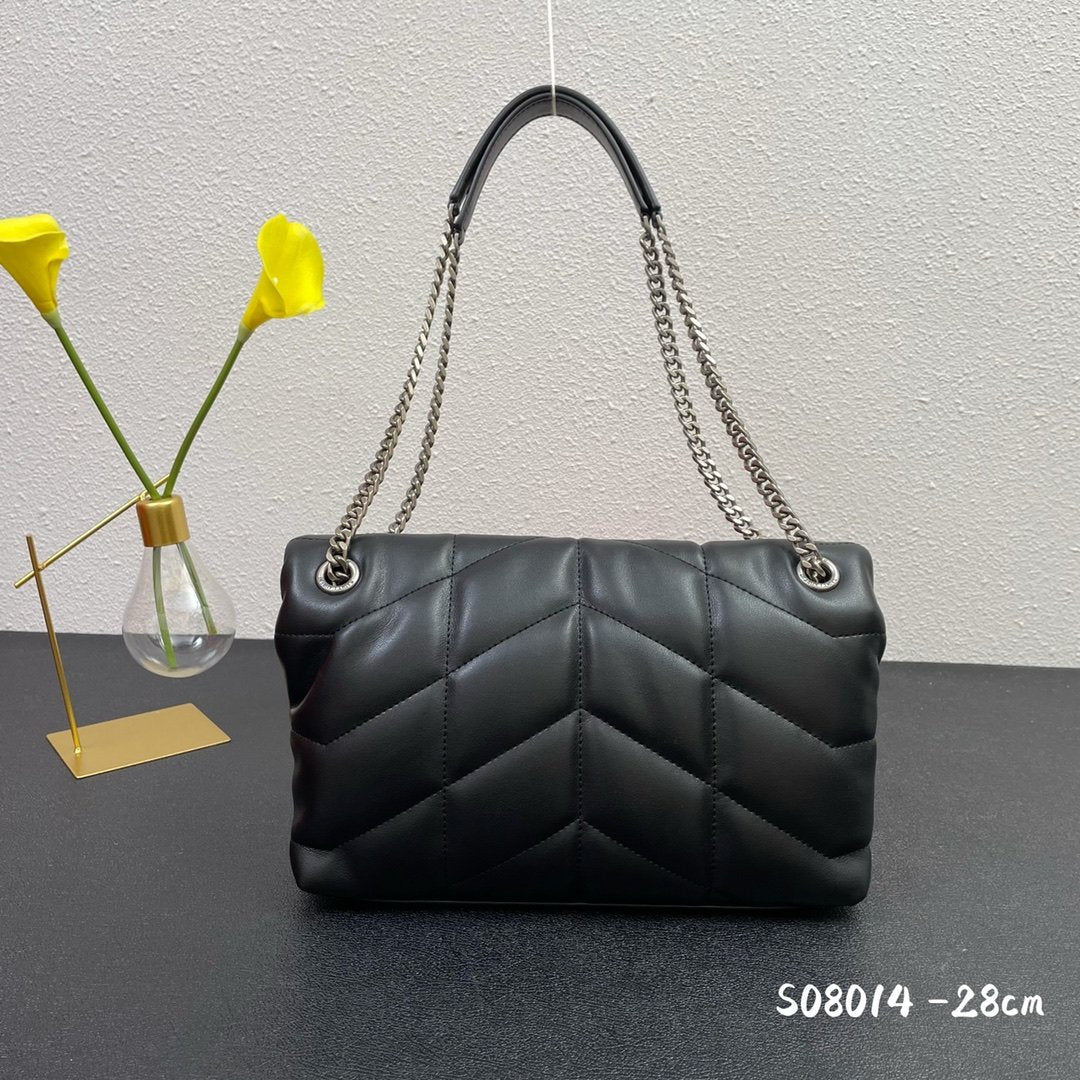 SYL BLACK SHOULDER BAG image 2