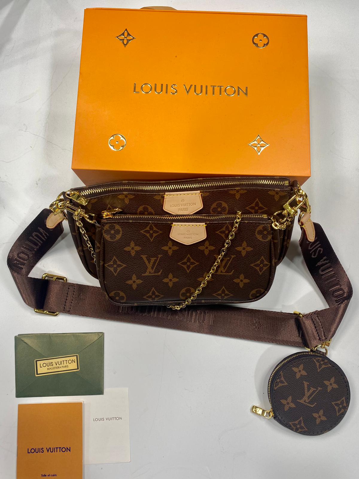LIUS V BAG BROWN image 0