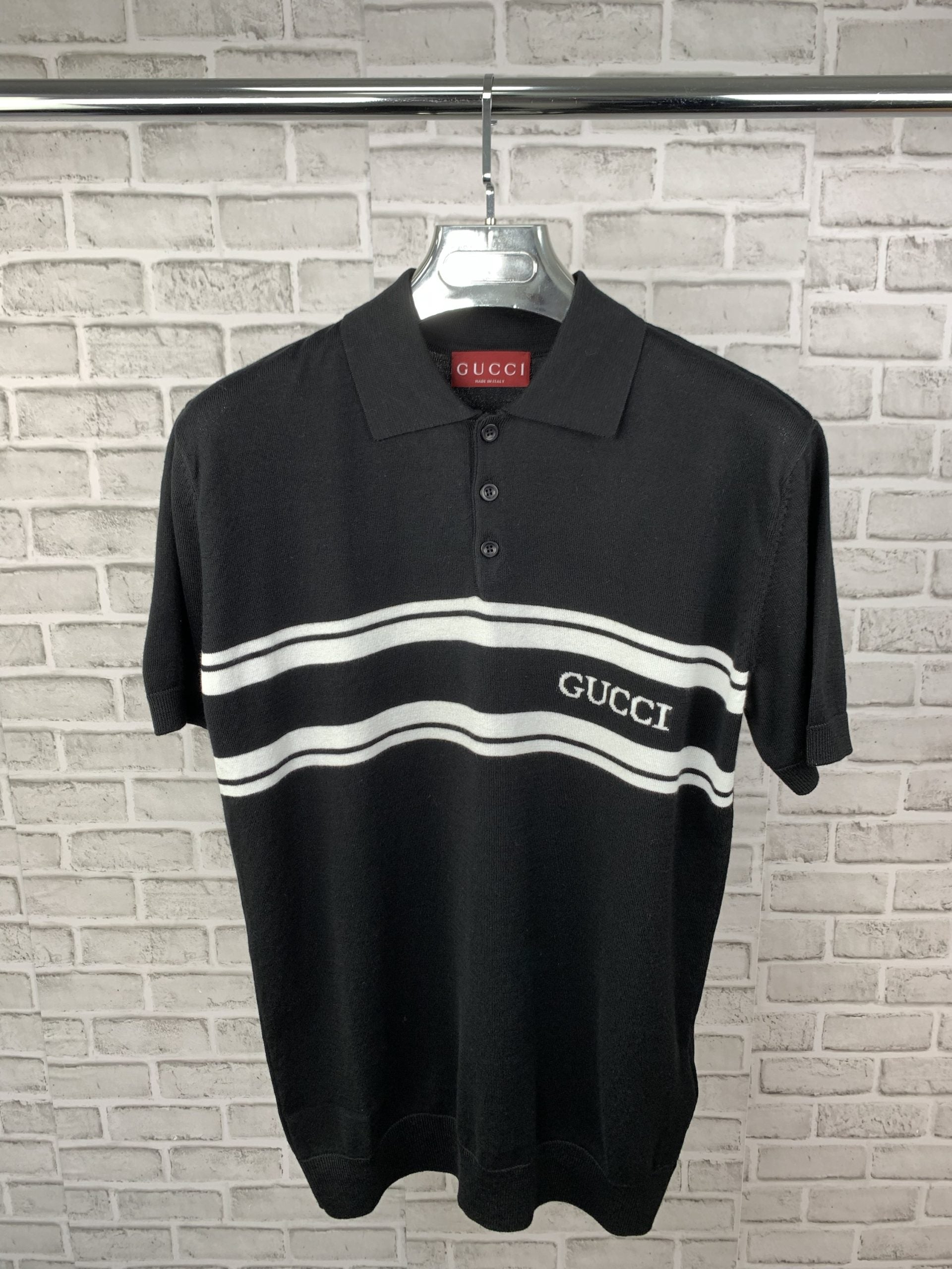 GC KNITTED POLO BLACK image 0