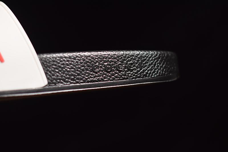 WHITE EMBOSSED SLIDER image 1