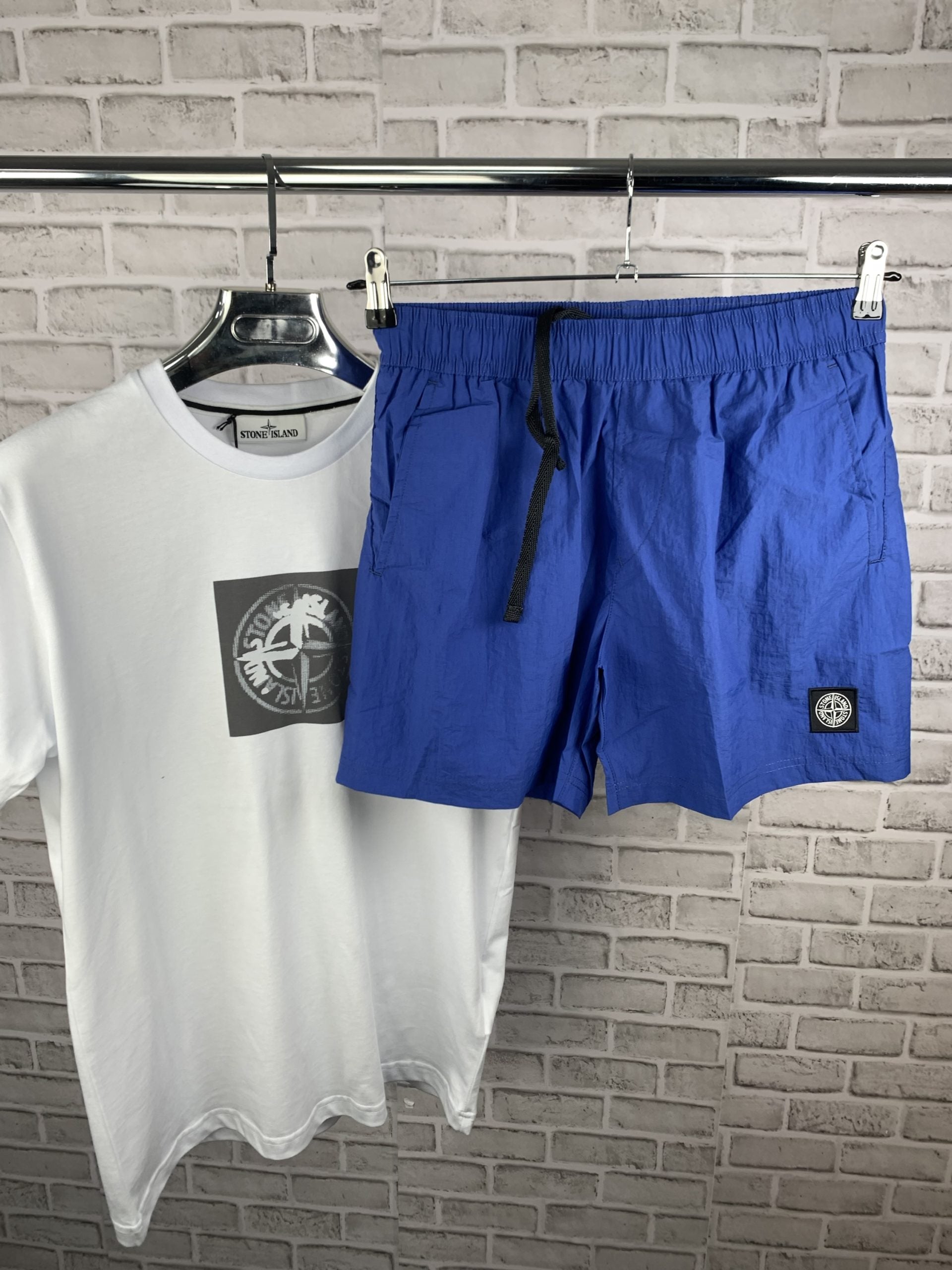STONI WHITE BLUE SET image 0