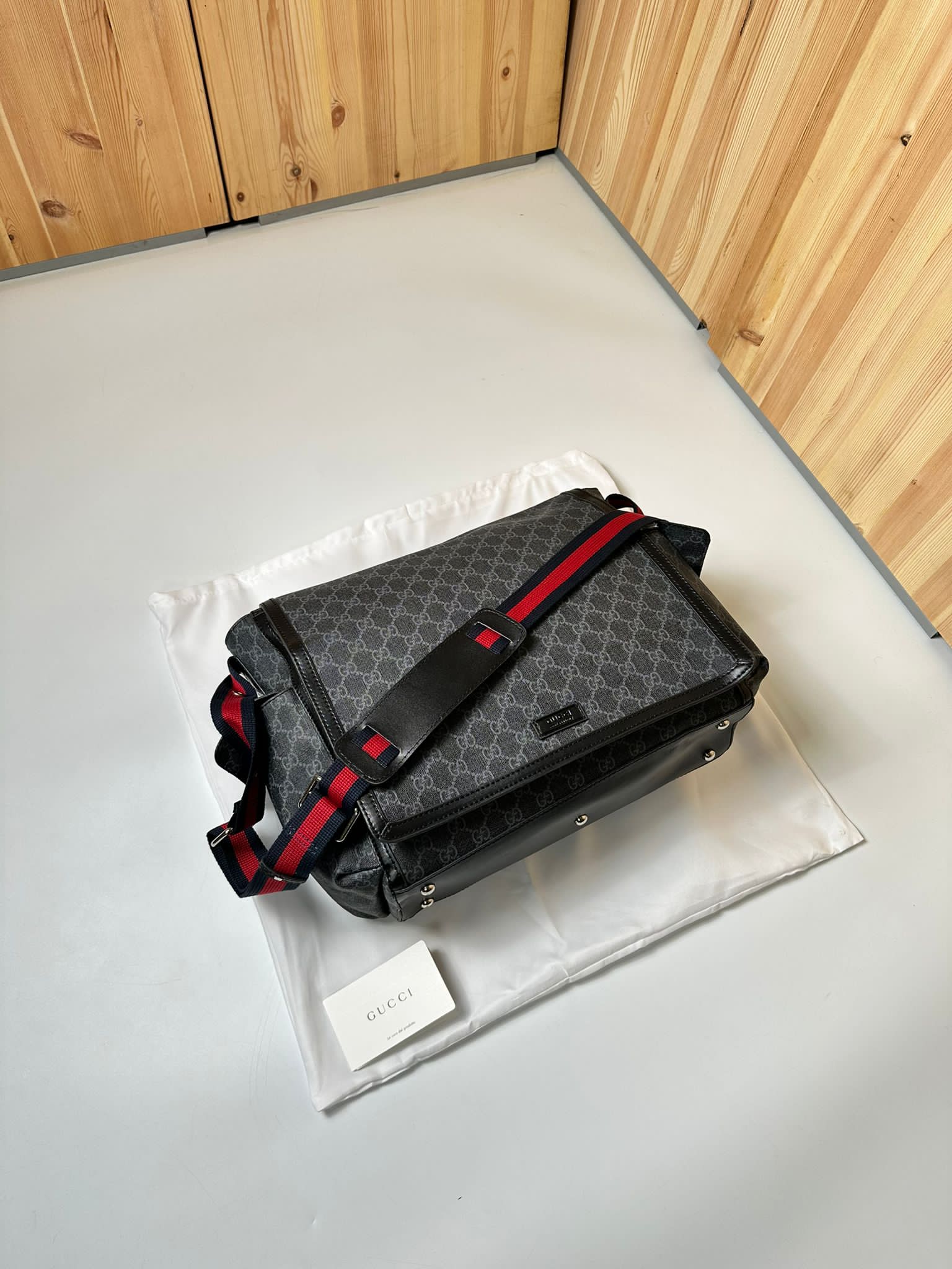 GUCCl BABY BAG BLACK image 2