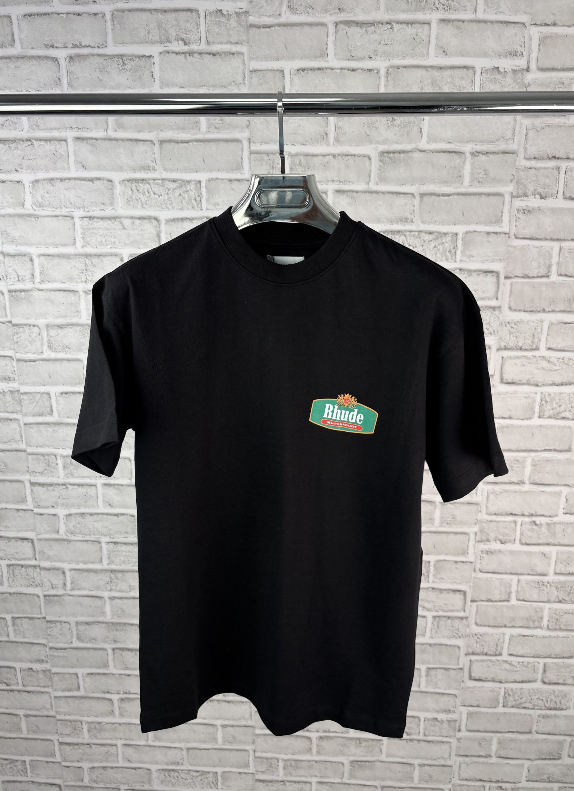 HUDE TEE BLACK image 1