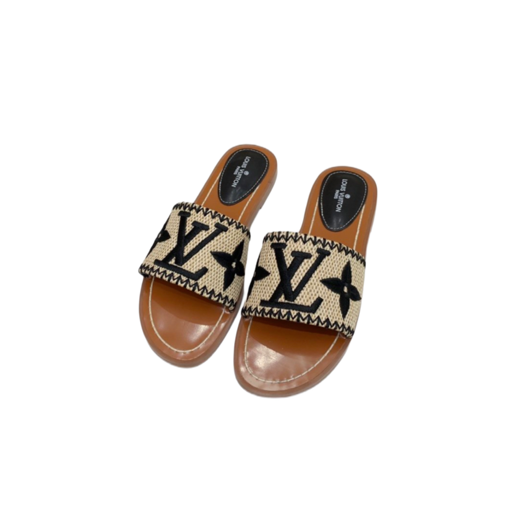 L-V WOVEN SLIDE image 0