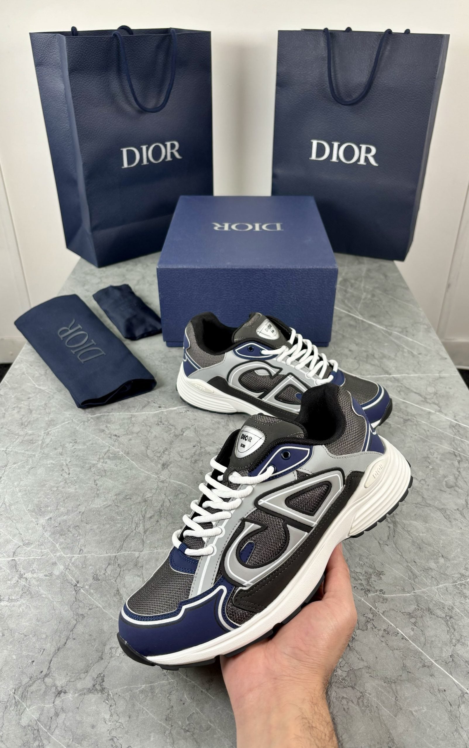 B30 GREY BLACK BLUE image 0