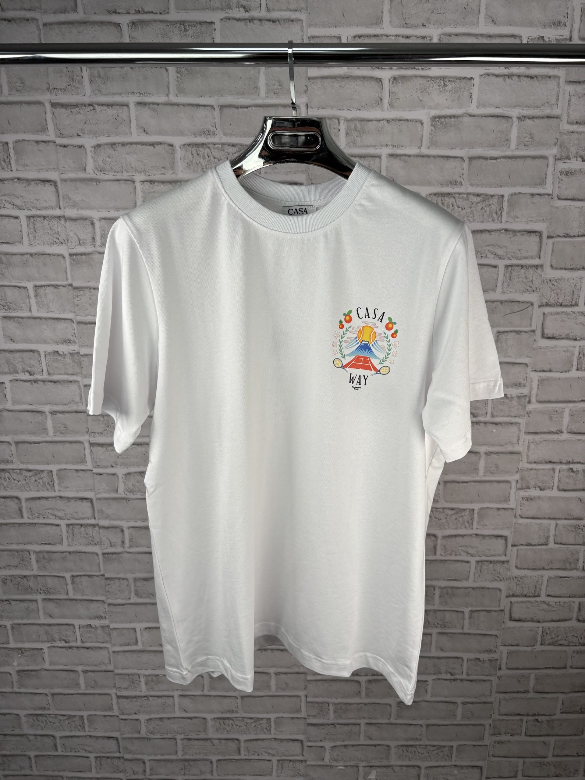Casa tee white image 1