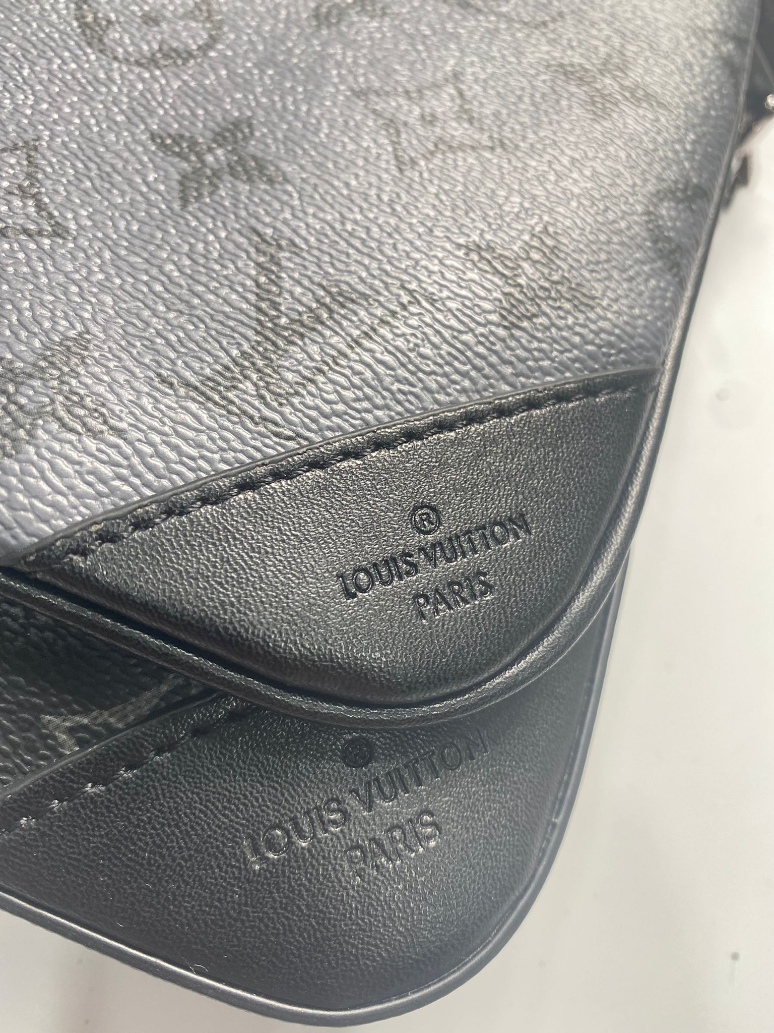 GREY LV BAG image 9